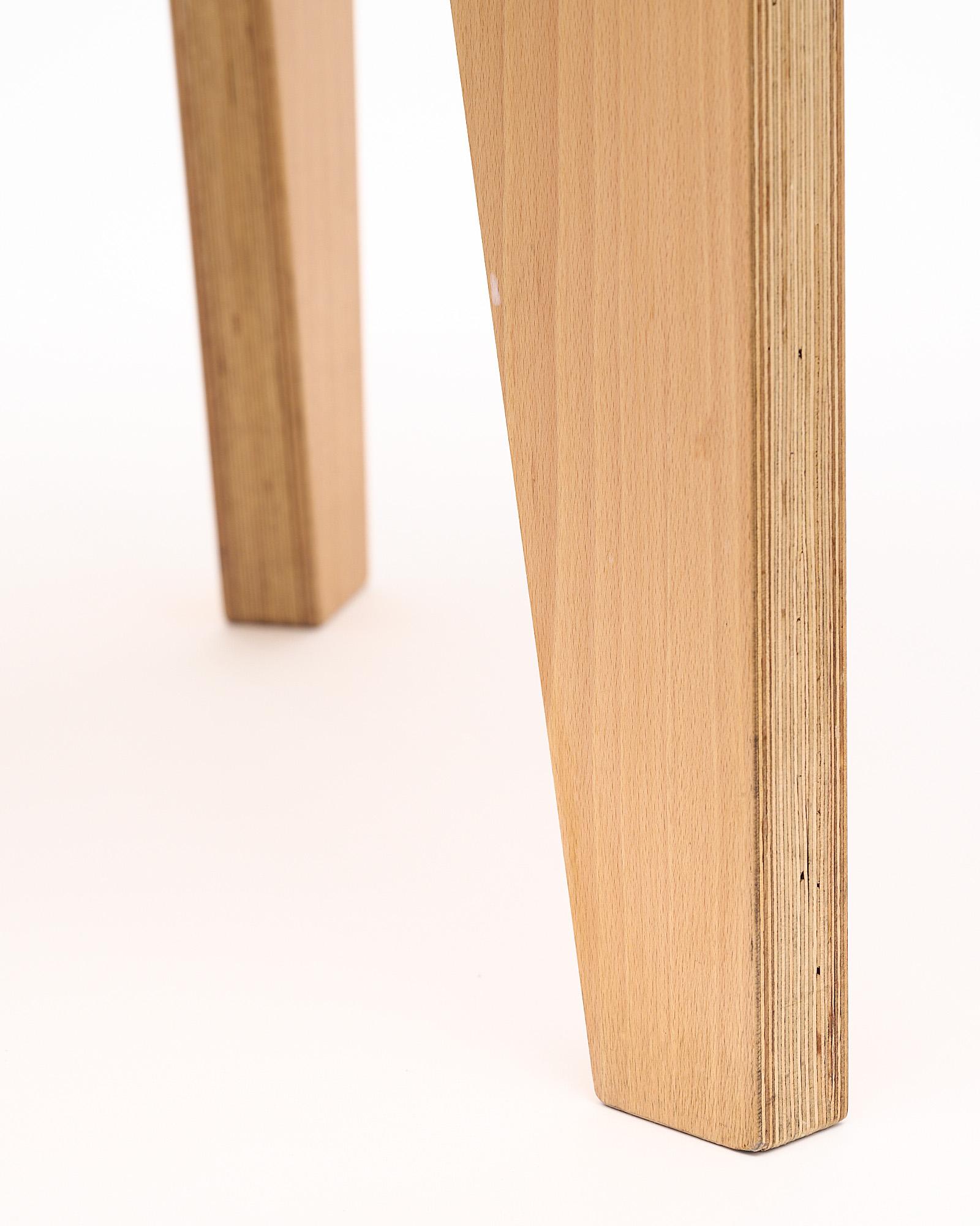 Wood Modernist Side Tables In Good Condition For Sale In Austin, TX