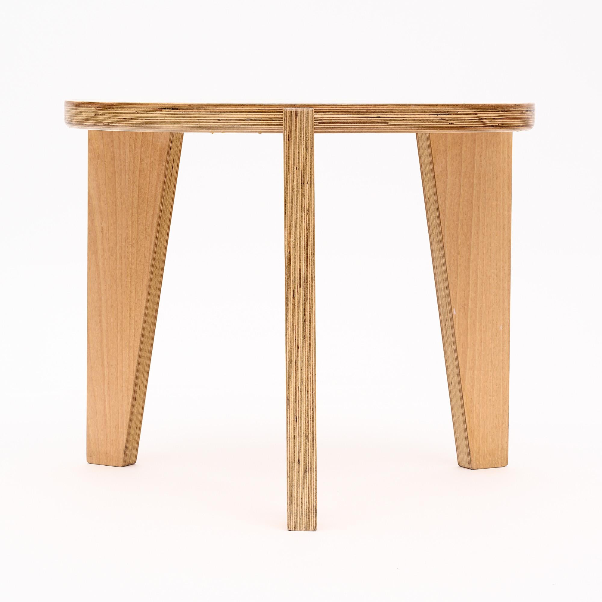 Wood Modernist Side Tables For Sale 4