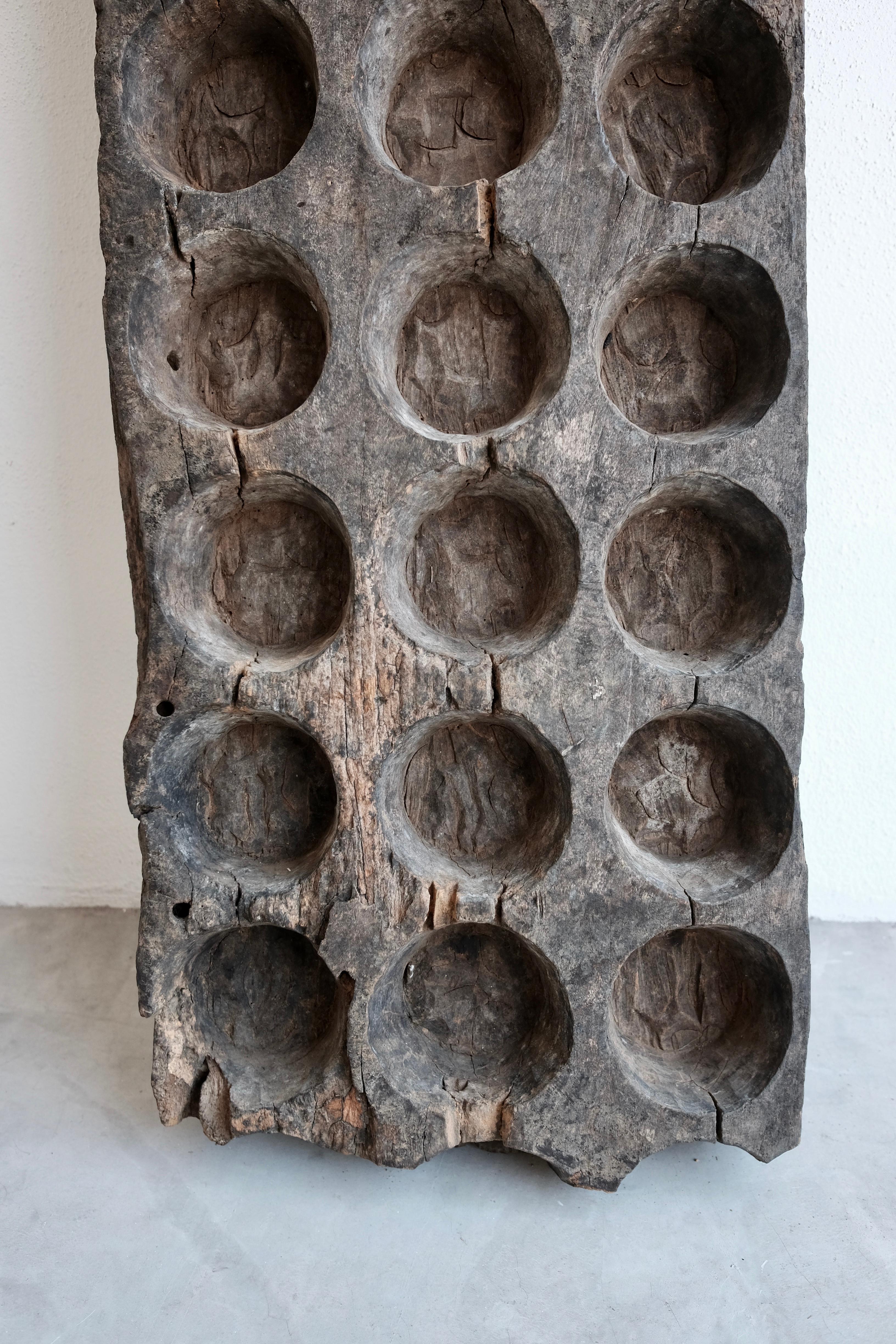 Rustic Wood Mold Press from Juchitan, Oaxaca, Mexico