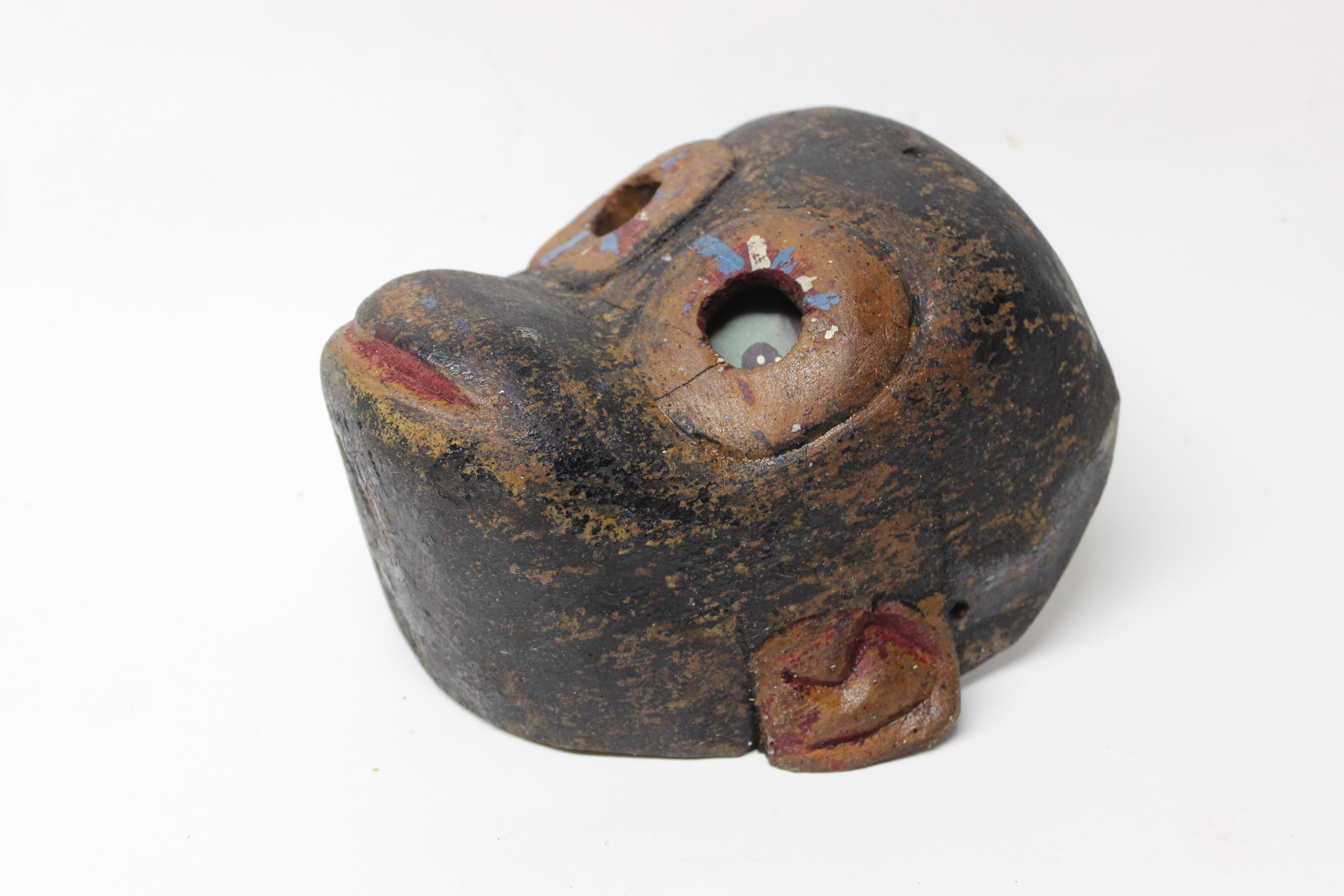 Wood Monkey Mask 1