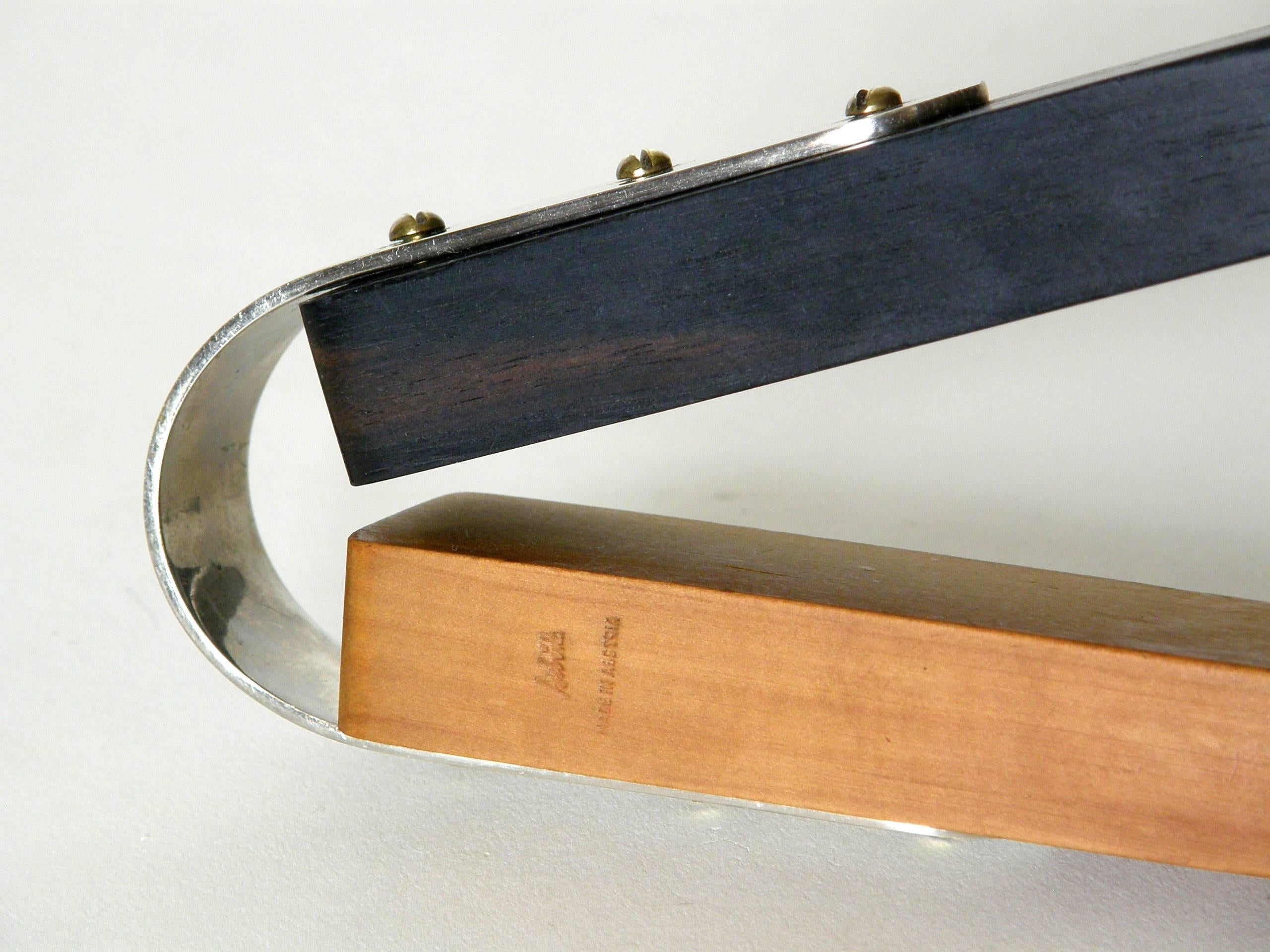Nussknacker aus Holz, entworfen von Carl Aubck III (Ebenholz) im Angebot