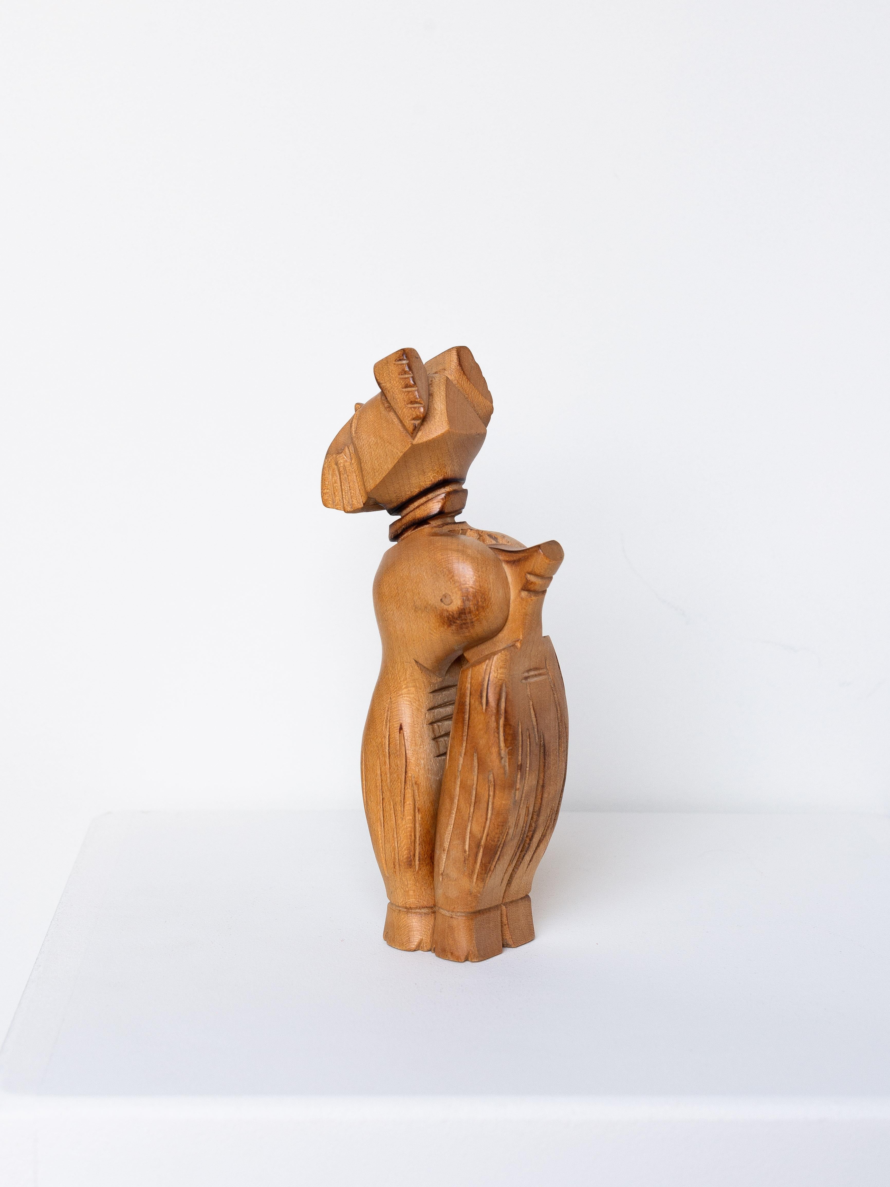 Wood Nutcracker, Dog Fox Terrier, France 1950s 4