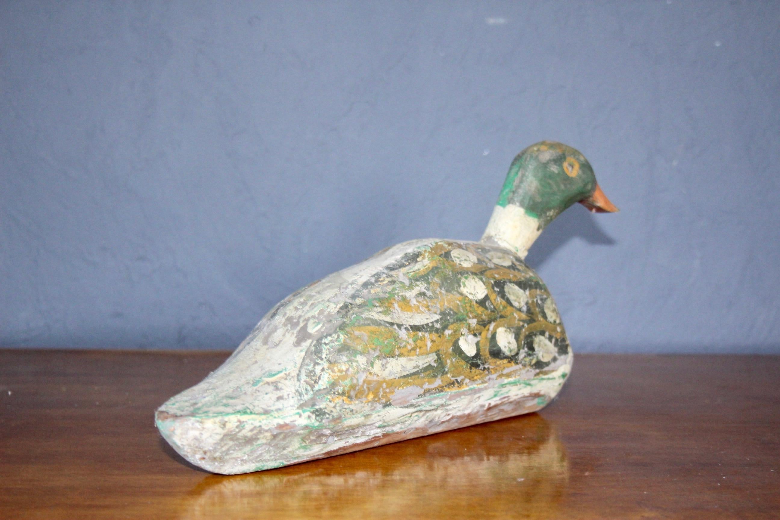 Wood Painted Duck 4