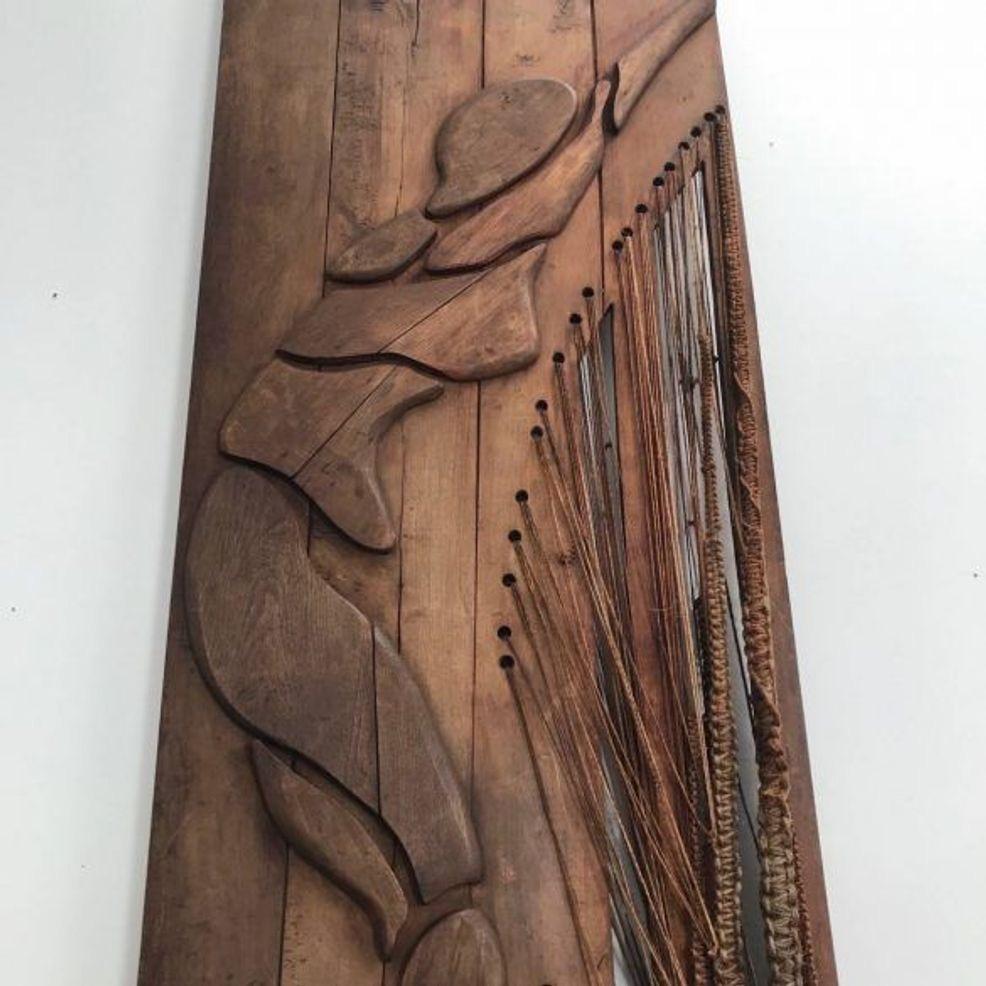 Mid-20th Century Wood Panel For Sale