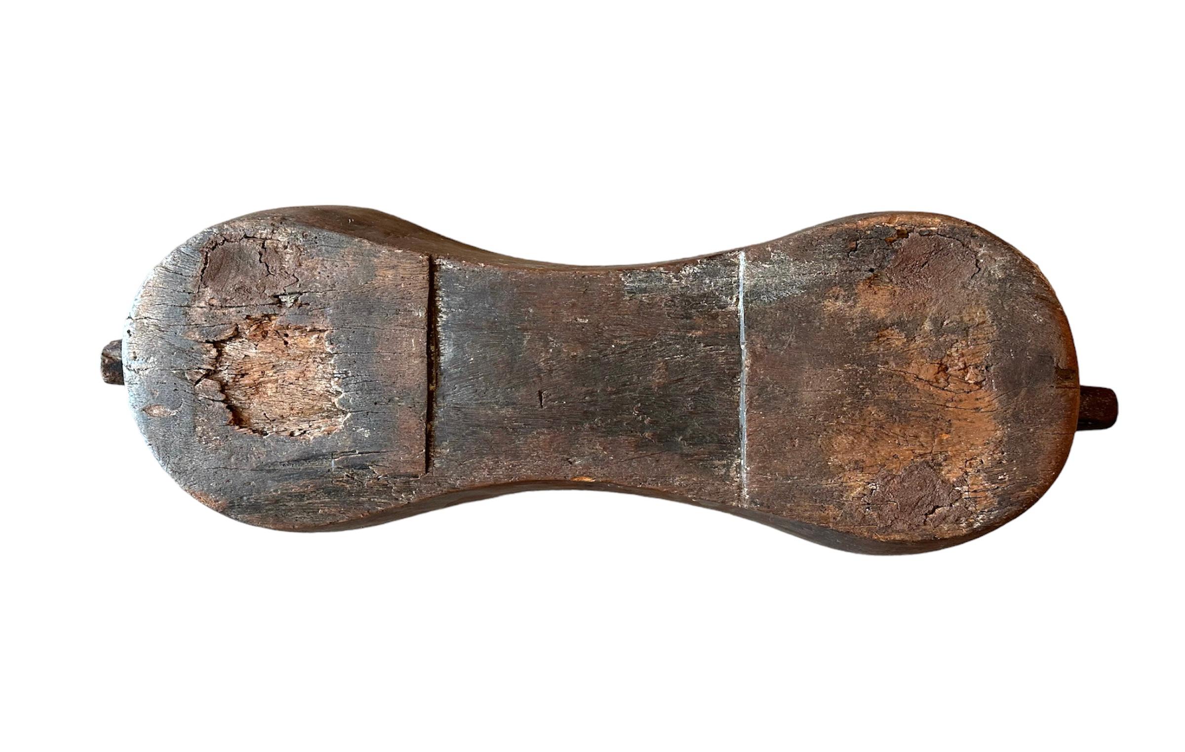 Unknown Wood Peanut Trough