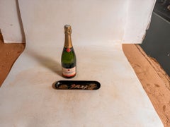 Wood Pen Holder, Black and gold Color Japan 19th Century