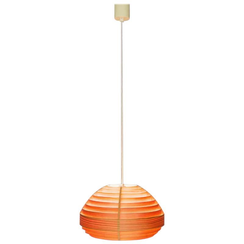 Pendentif en bois dans le style de Hans Age Jakobsson:: Danemark:: 1970 en vente