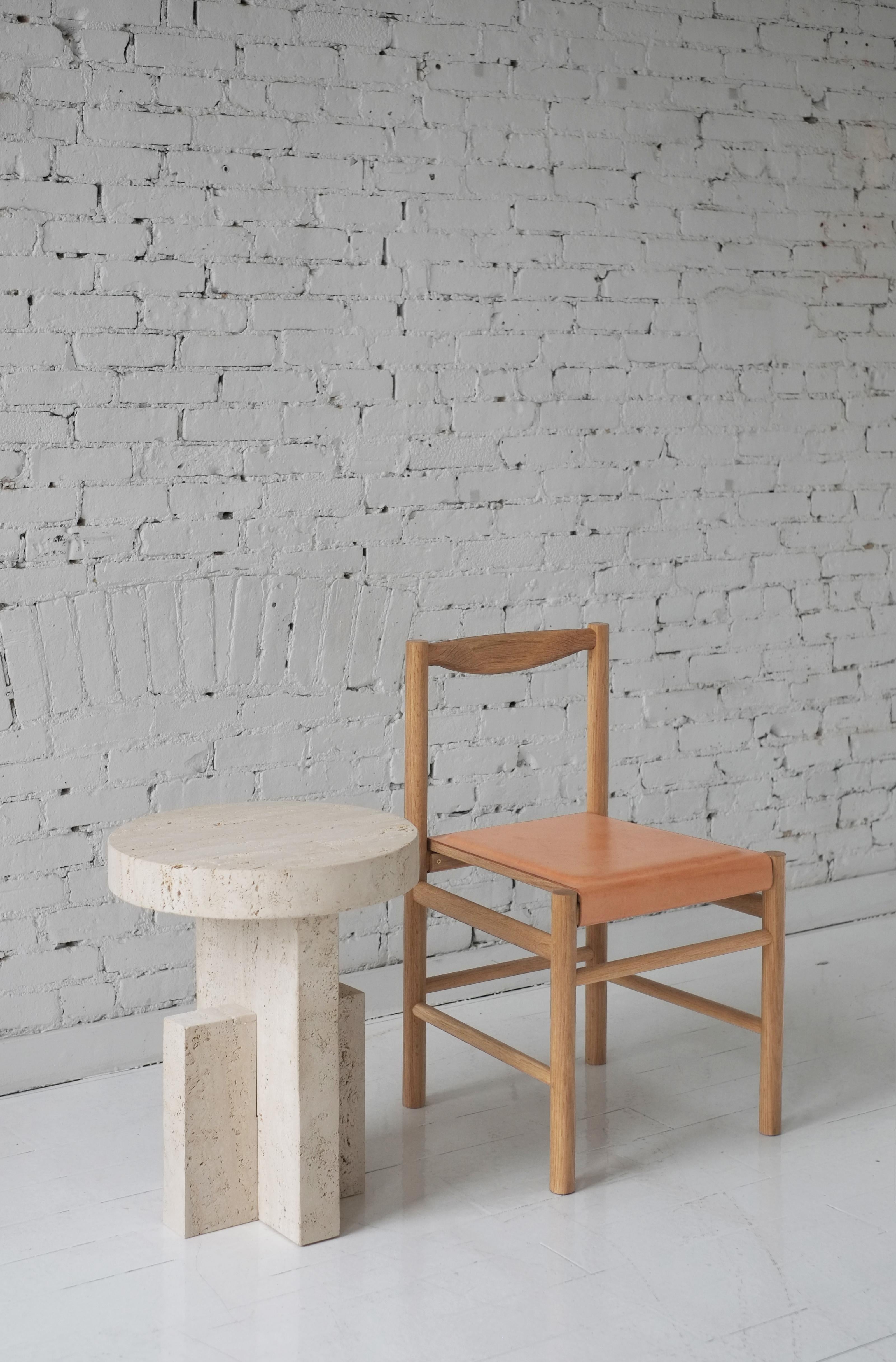 Contemporary Wood Range Dining Chair in Hard Maple by Fort Standard, in Stock For Sale