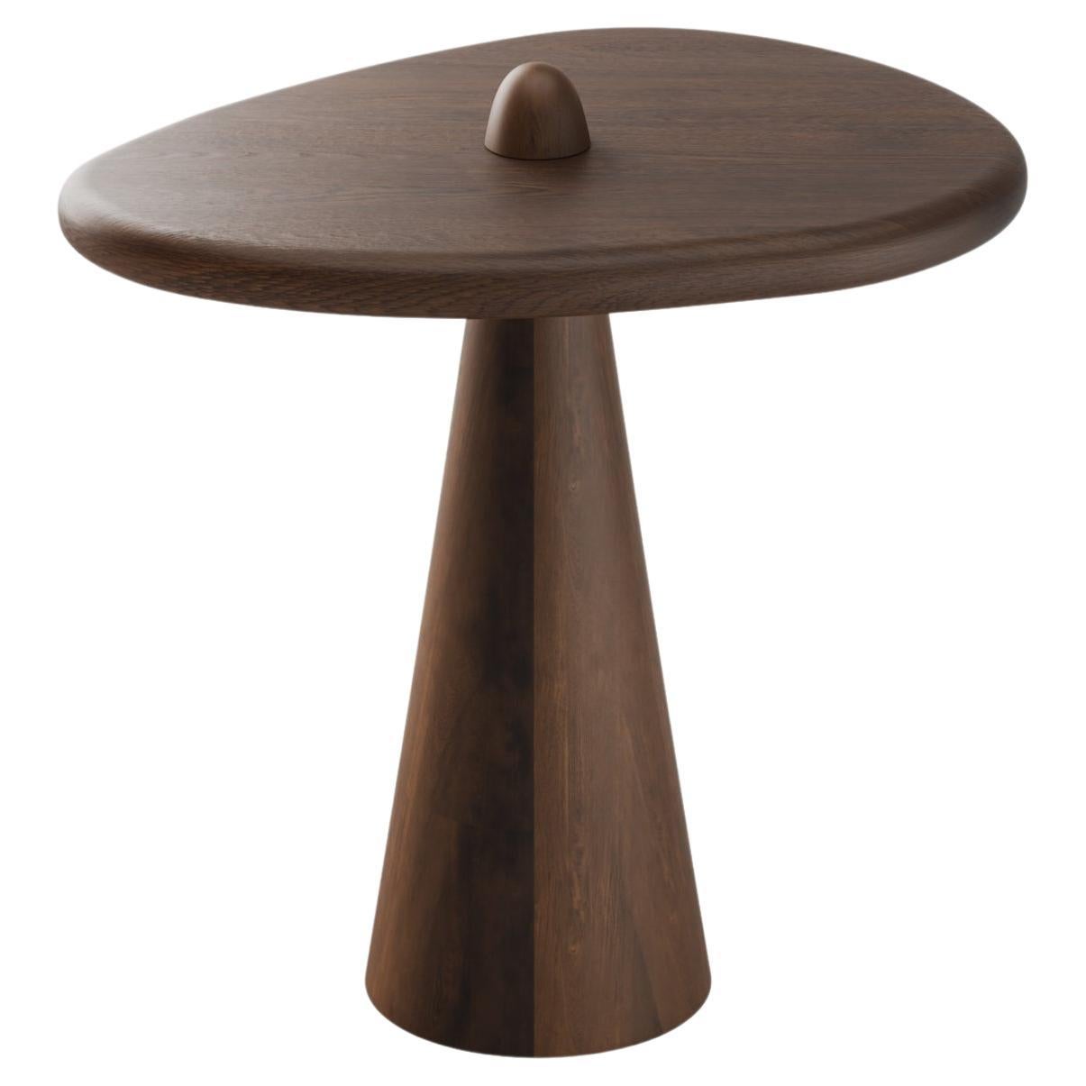 Wood Rino I Side Table by Studio Orth For Sale