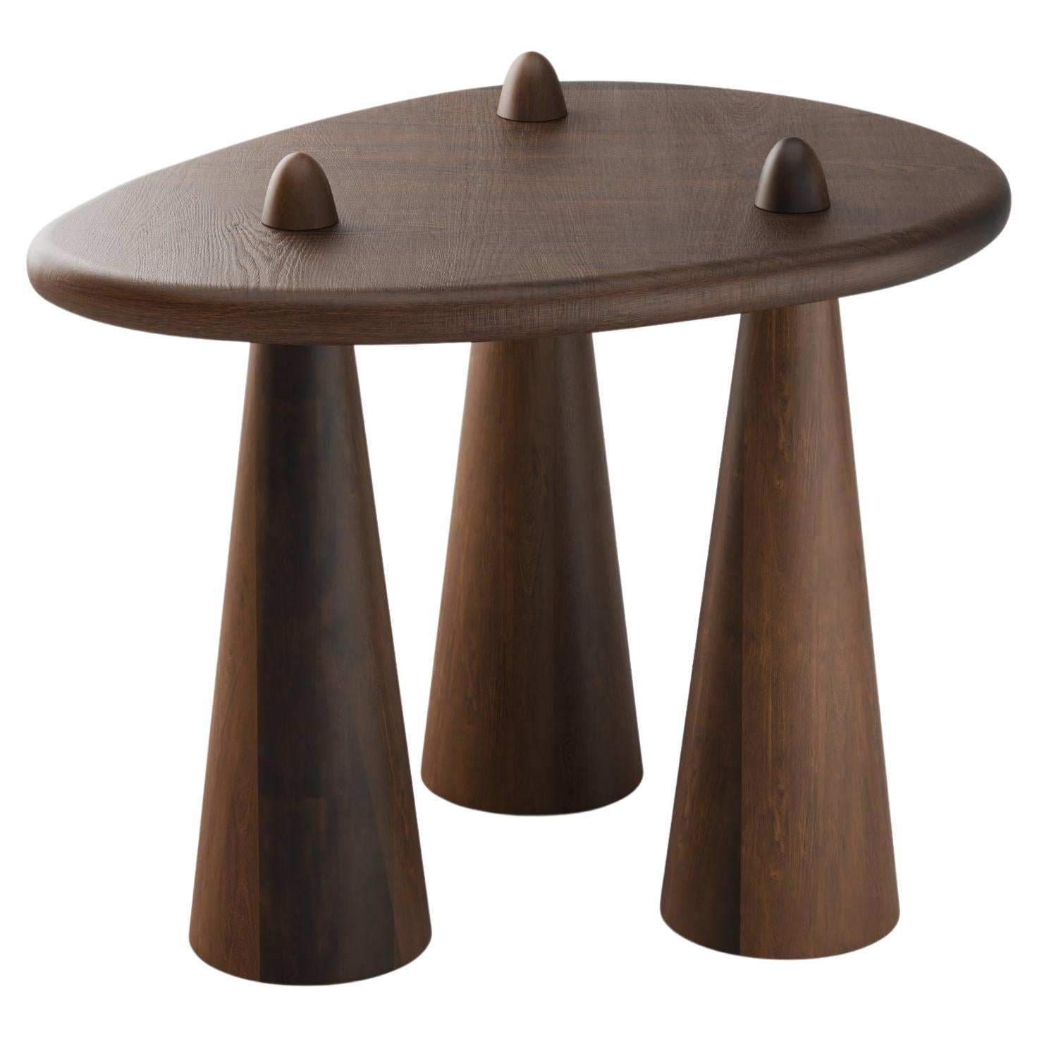 Wood Rino III Side Table by Studio Orth