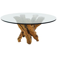 Wood Root Table Base