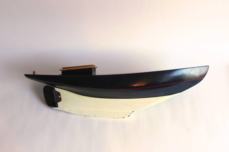 Wood Sailboat Hull at 1stDibs