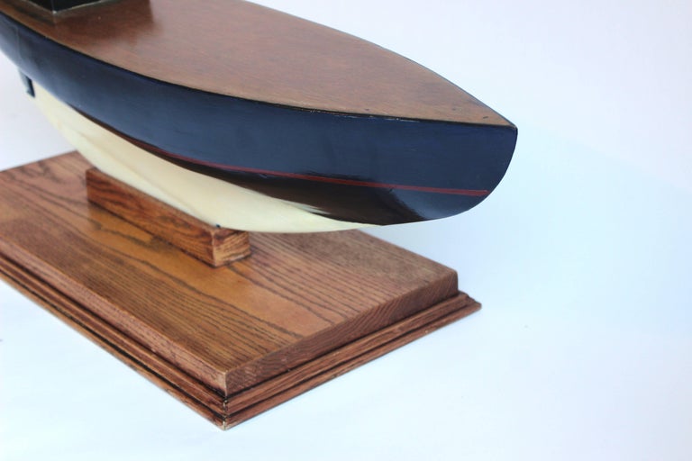 Wood Sailboat Hull at 1stDibs