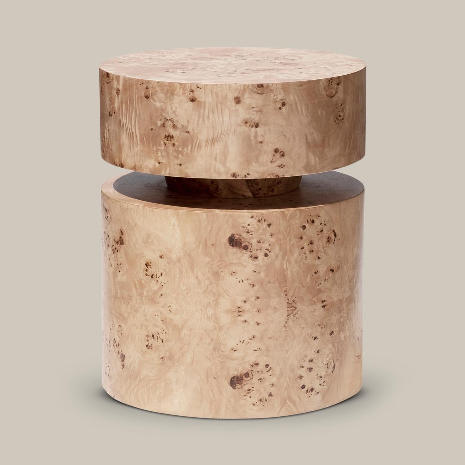 Cambogiano Campione di Wood - Finitura Mappa Burl in vendita