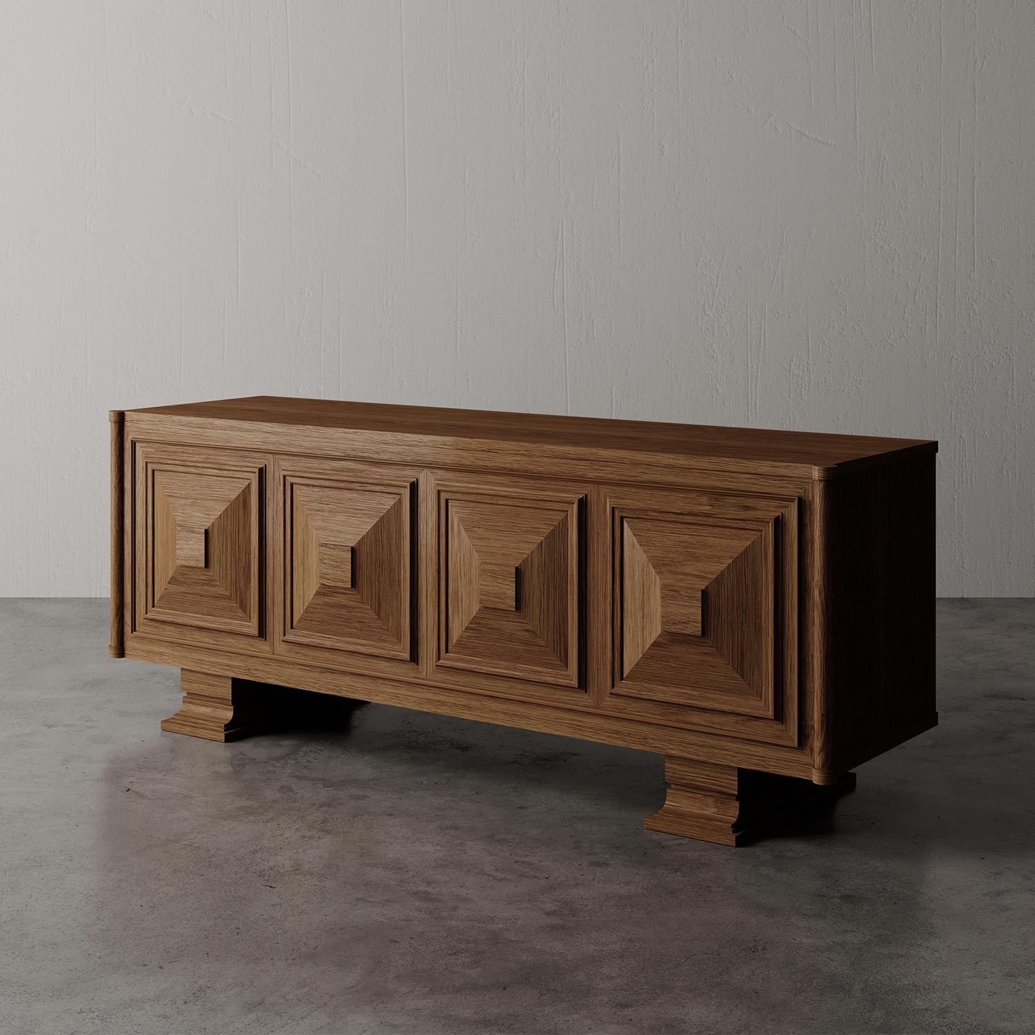 Cambogiano Campione di Wood - finitura Wire Brushed Oak in vendita