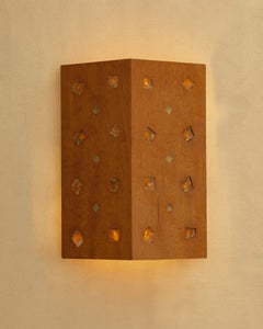 Wood Sconce by Rafael Triboli