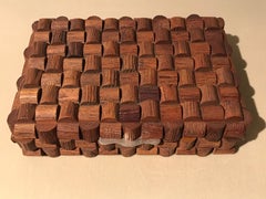 Wood Sculptural Box