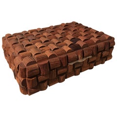 Wood Sculptural Box