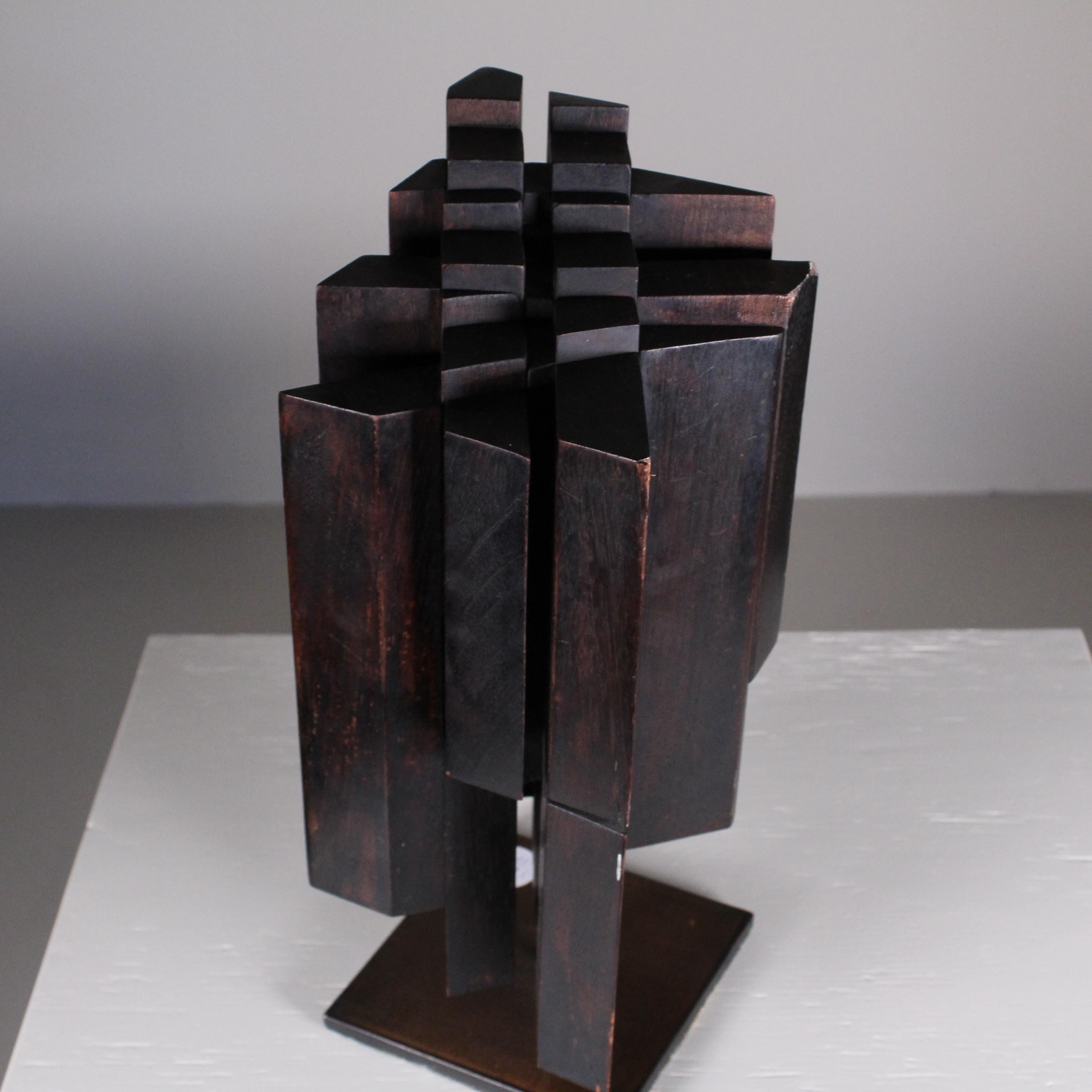 Wood sculpture by Ben Ormenese For Sale 8