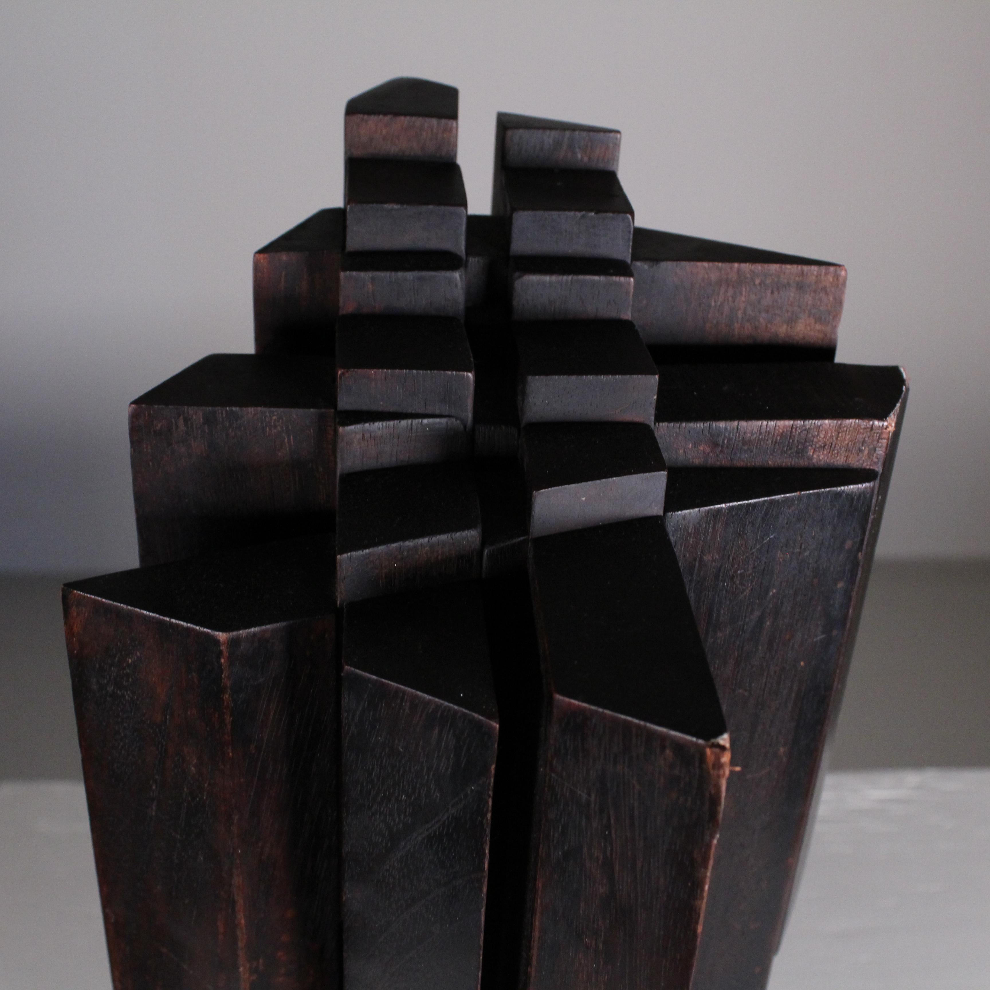 Wood sculpture by Ben Ormenese For Sale 10