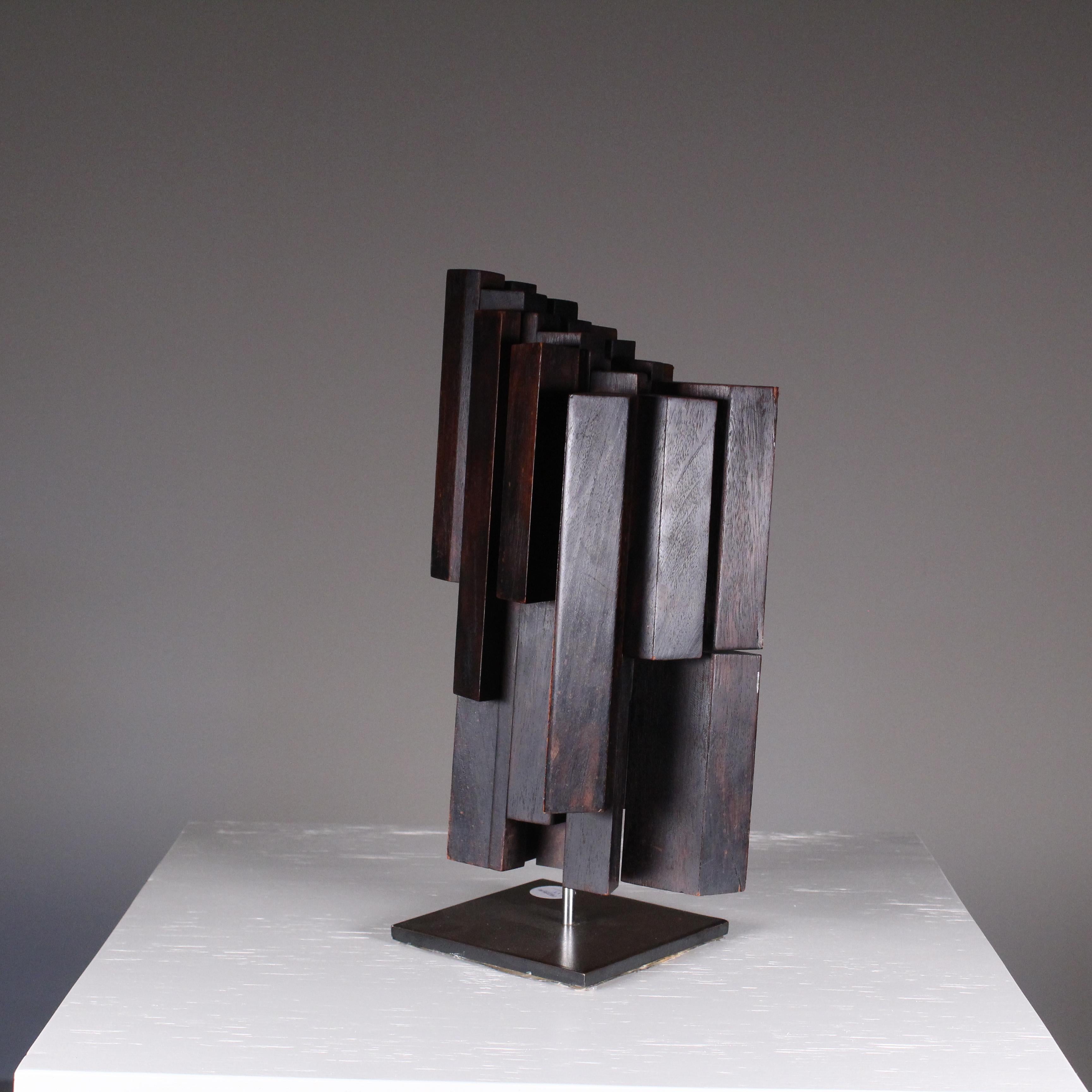 Wood sculpture by Ben Ormenese For Sale 1