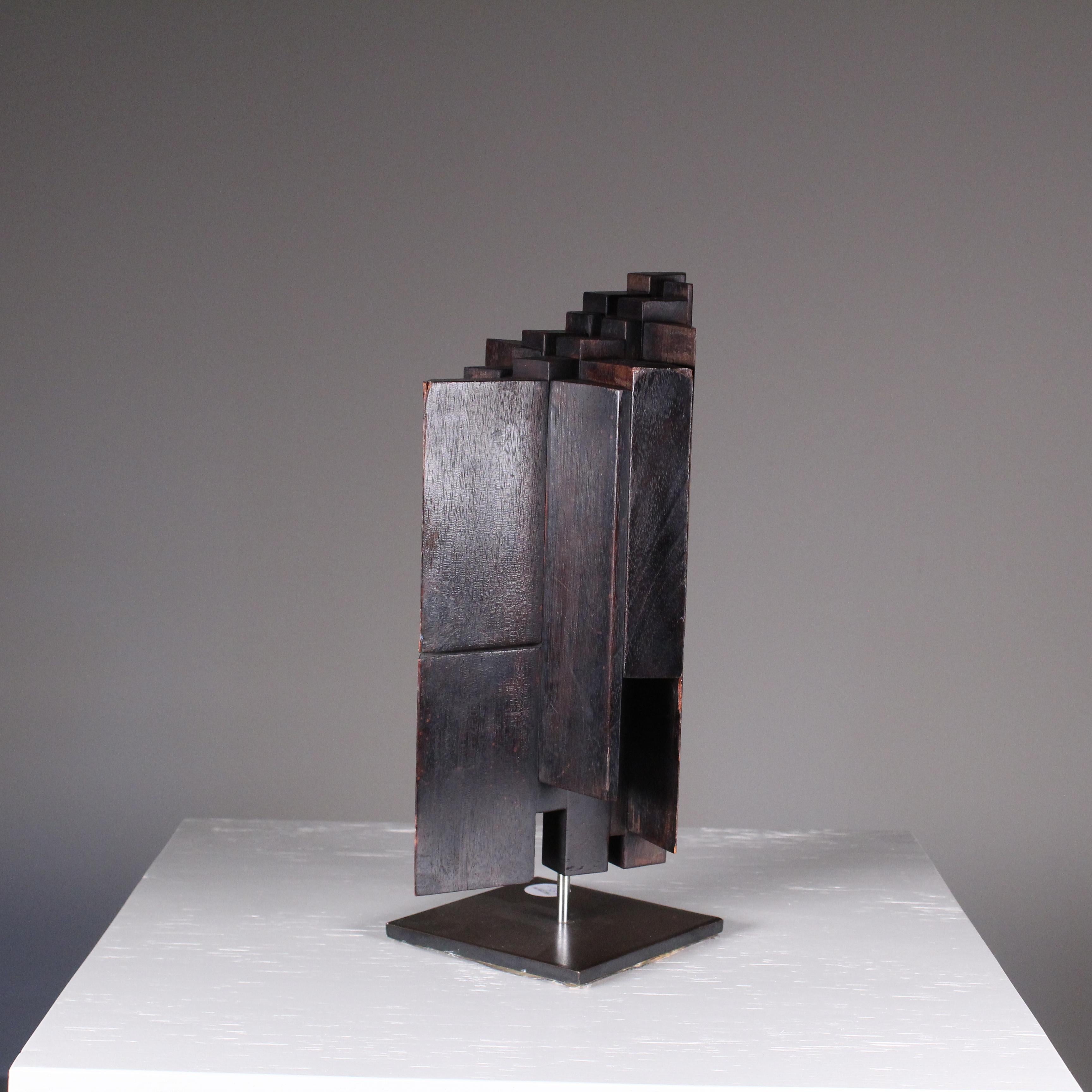 Wood sculpture by Ben Ormenese For Sale 2