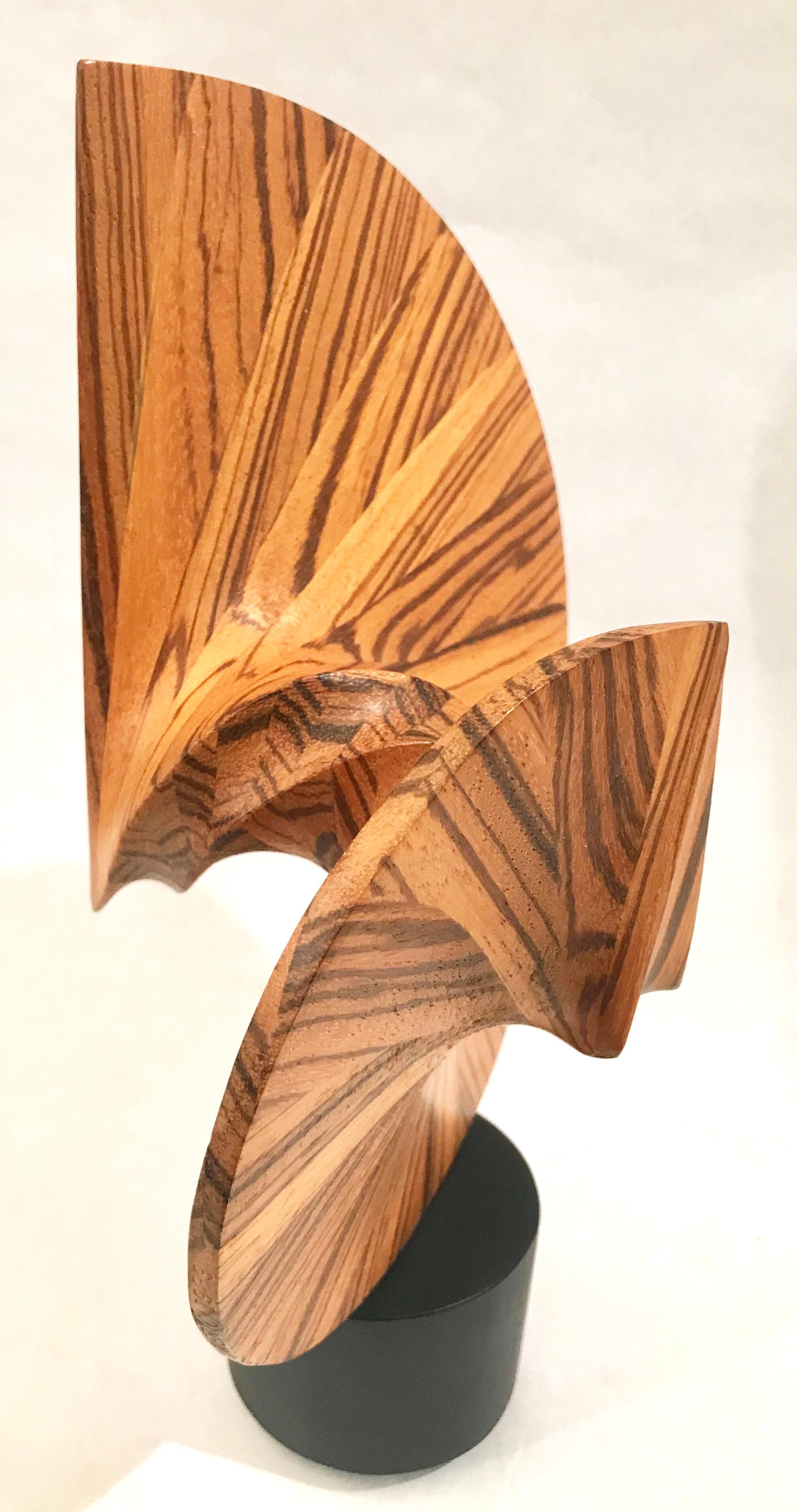 Wood Sculpture J B Veiner, 1989 For Sale 6