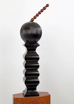 Scultura in Wood intitolata "Mate" di Daniel Basso, Argentina, 2016