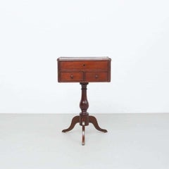 Wood Sewing Table, circa 1800