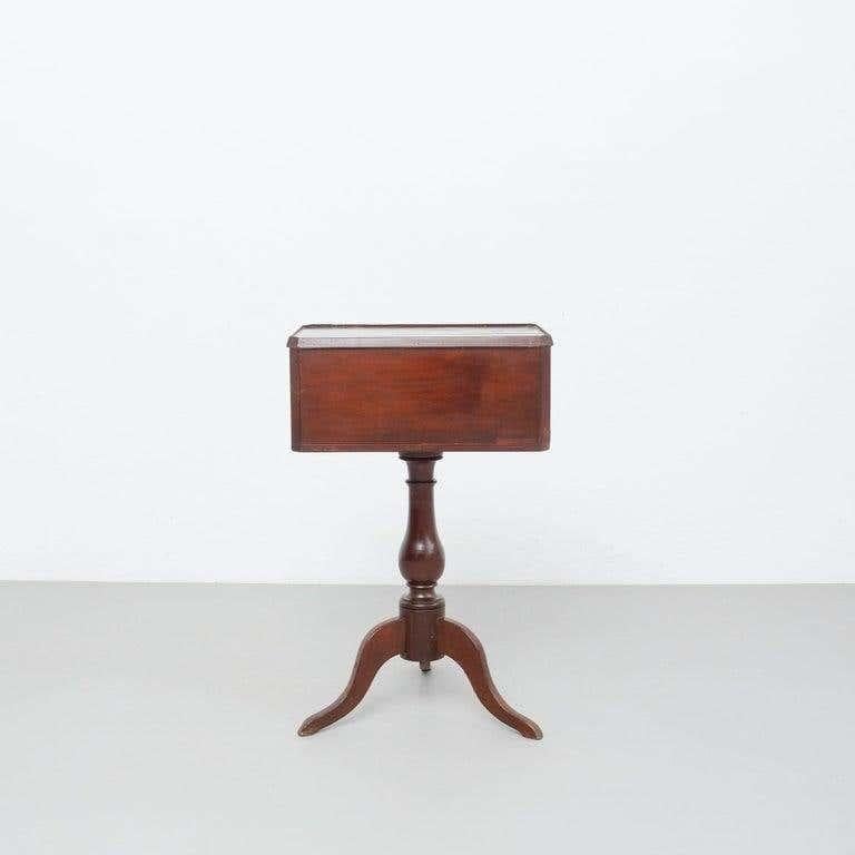 Elizabethan Wood Sewing Table, circa 1800 For Sale