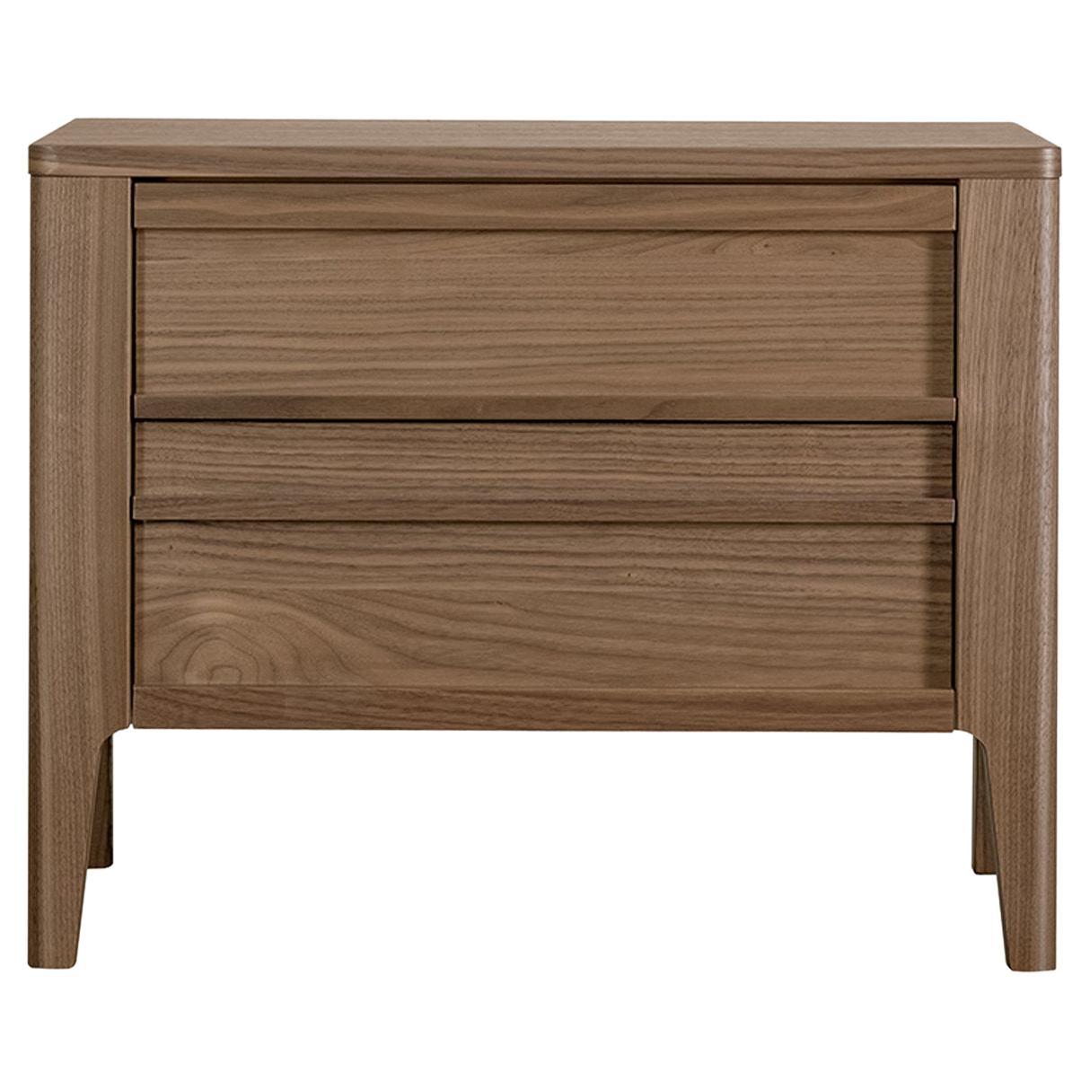 Wood Shangai Nightstand MODO10 Collection For Sale