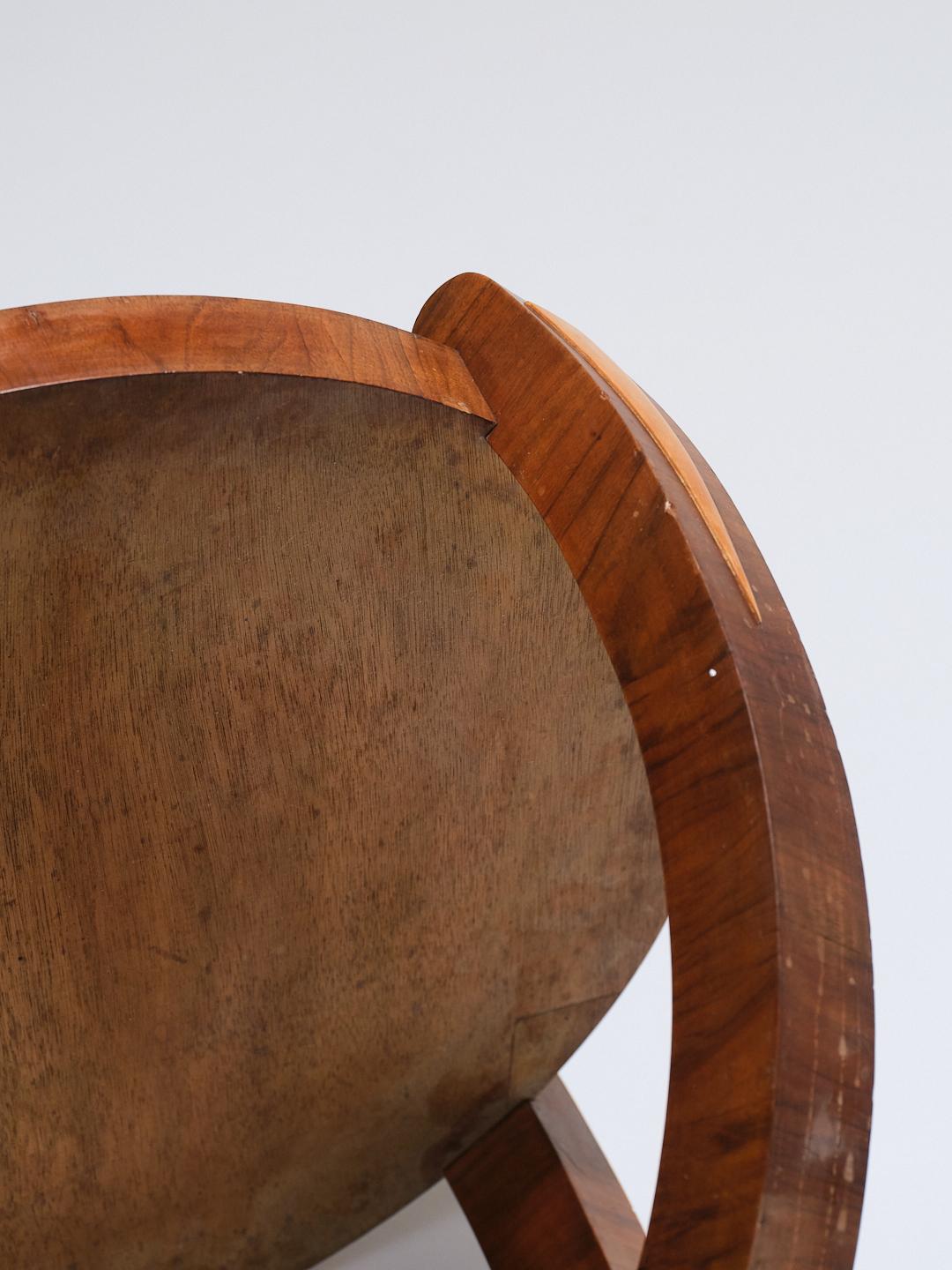 Table d'appoint en Wood, Art déco, années 1930 en vente 5