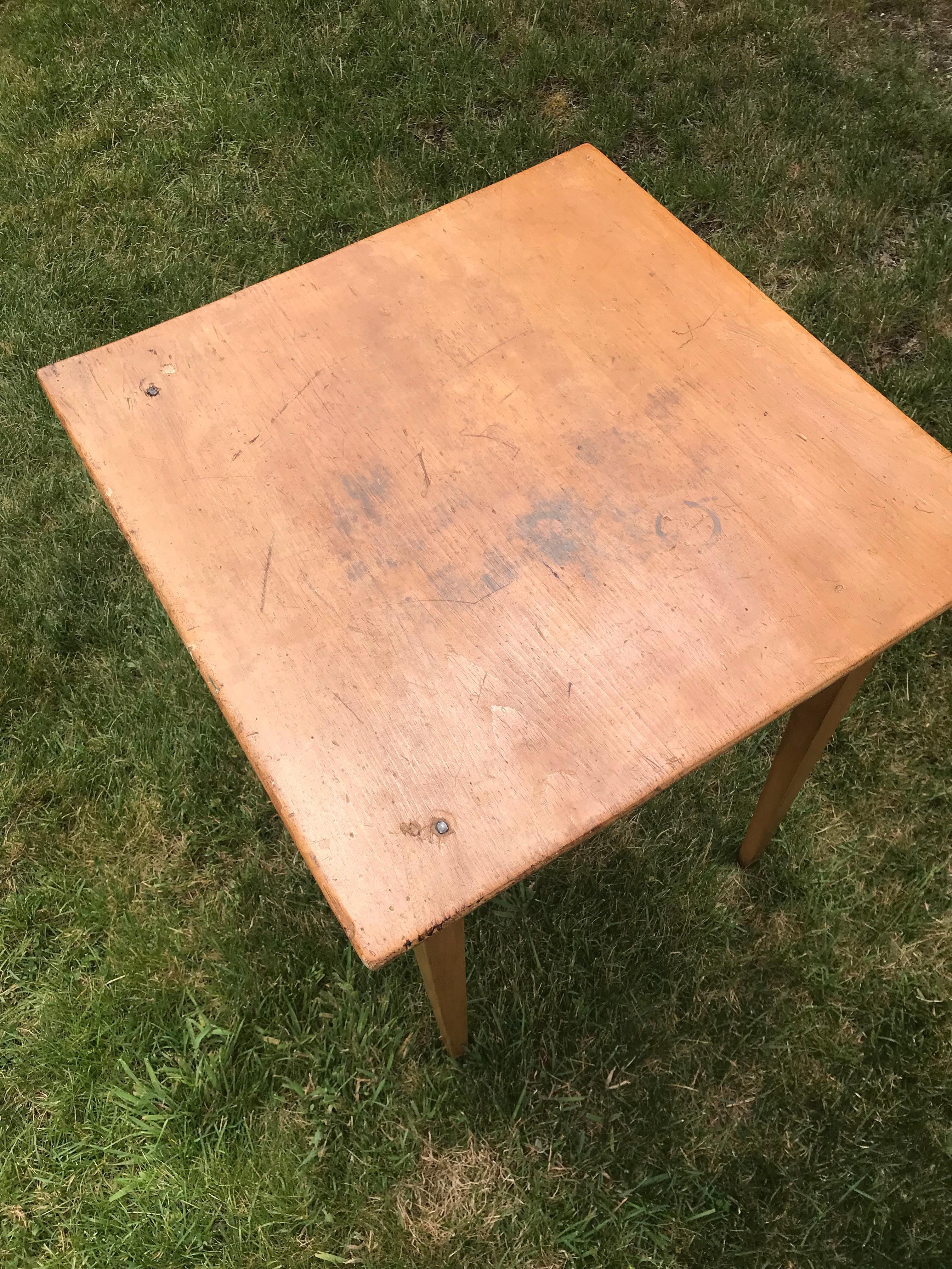 Canadian Wood Side Table