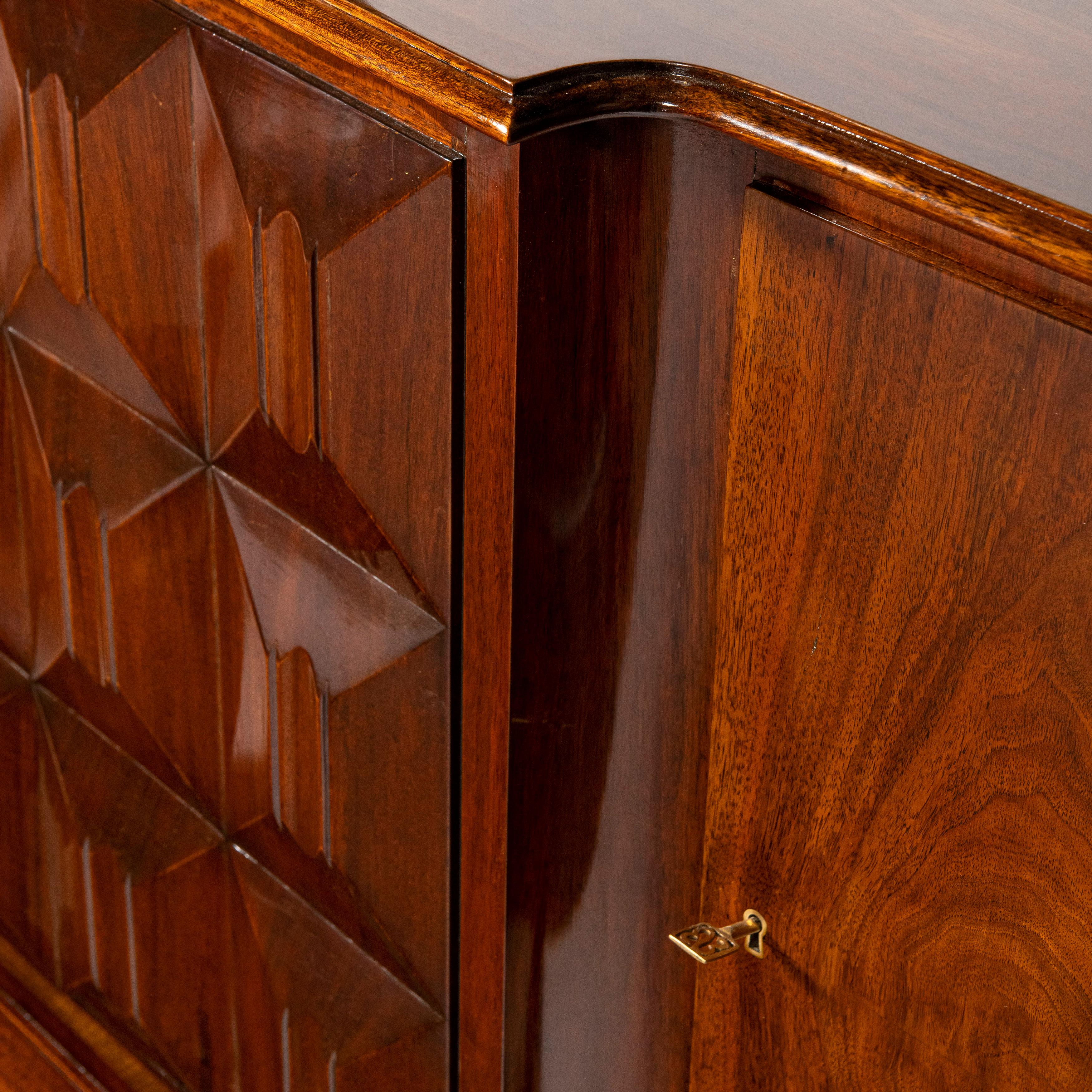 Argentine Wood Sideboard by Englander & Bonta, Argentina, Buenos Aires, circa 1950