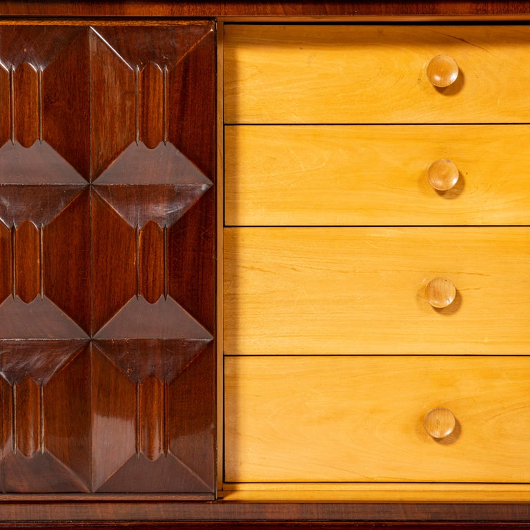 Wood Sideboard by Englander and Bonta, Argentina, Buenos Aires, circa