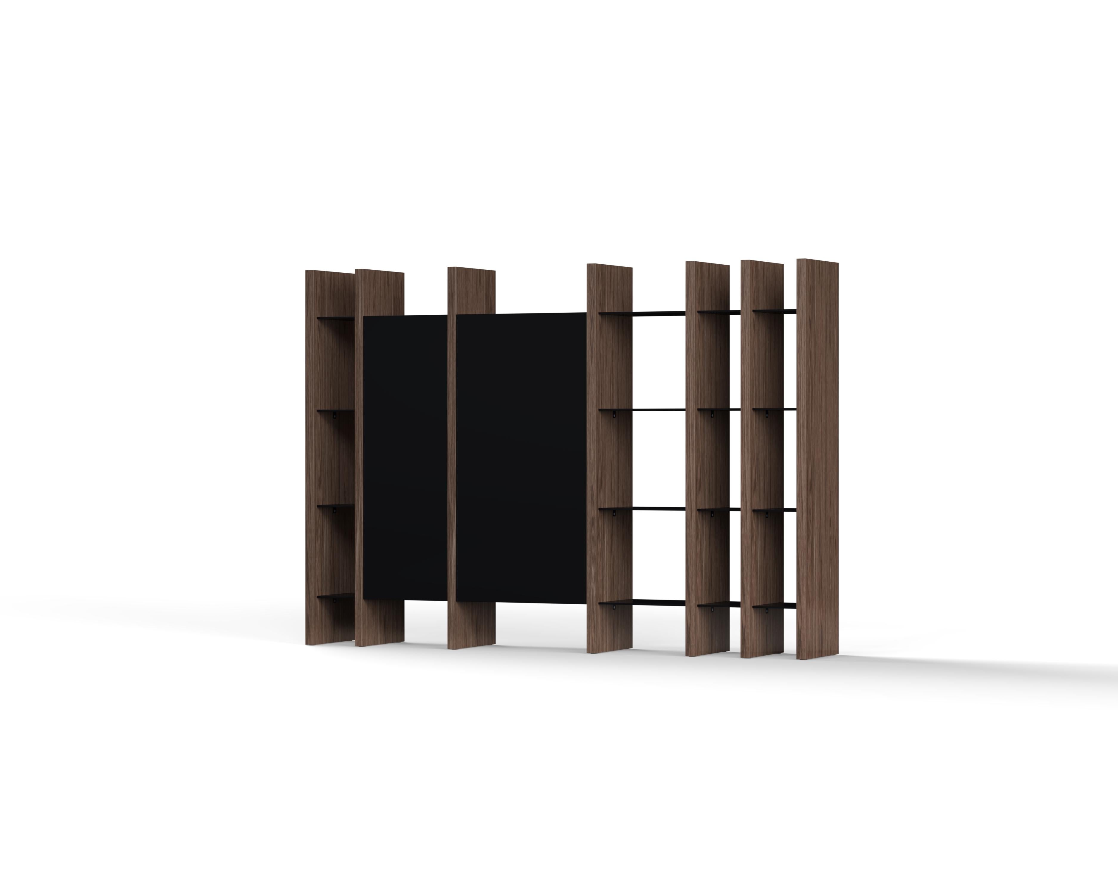 Postmoderno Libreria Wood Sistema Parere di Amura Lab in vendita