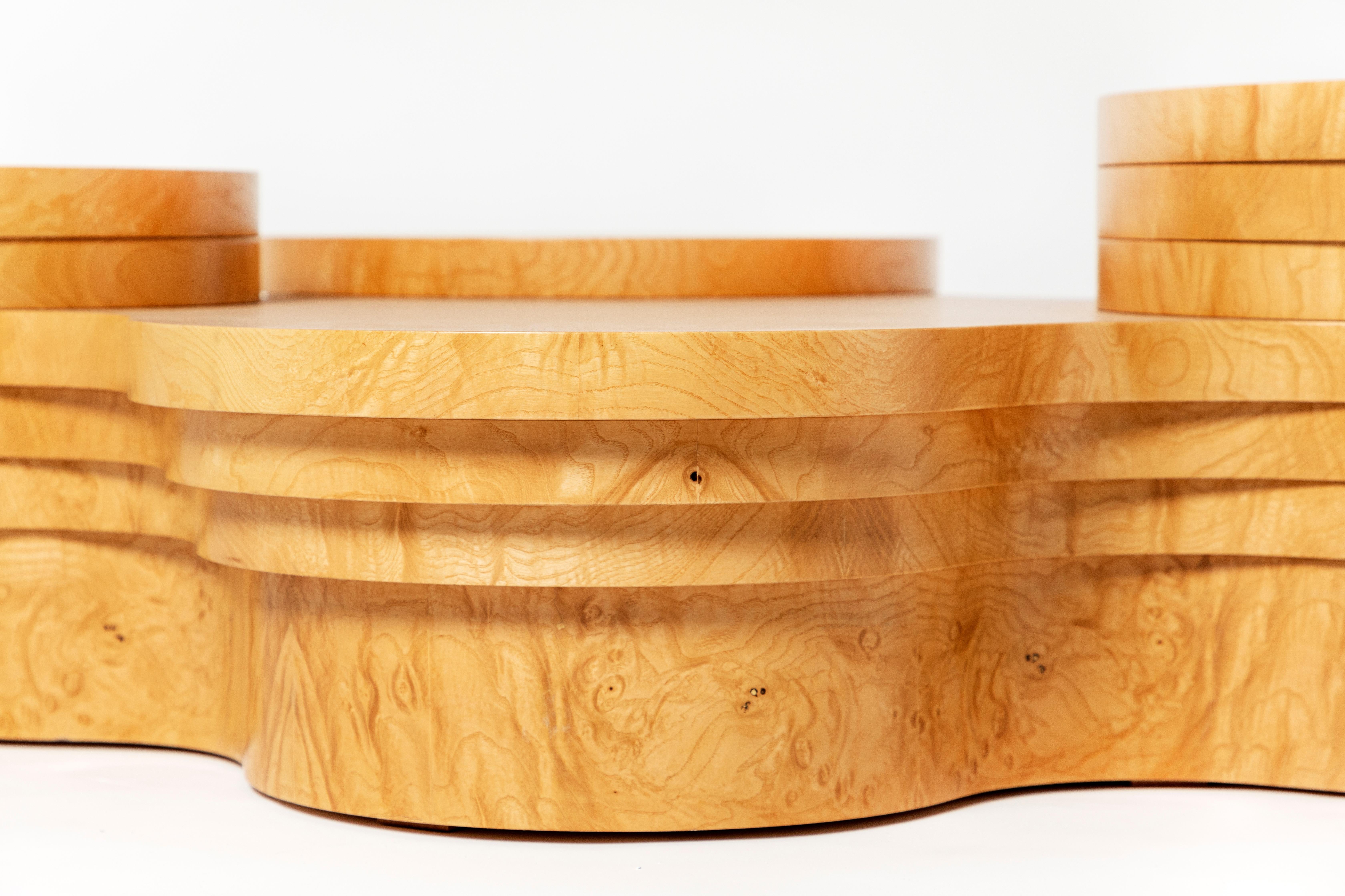 Wood Slice Me Up Sculptural Coffee Table by Pietro Franceschini 1