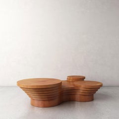 Wood Slice Me Up Sculptural Coffee Table by Pietro Franceschini