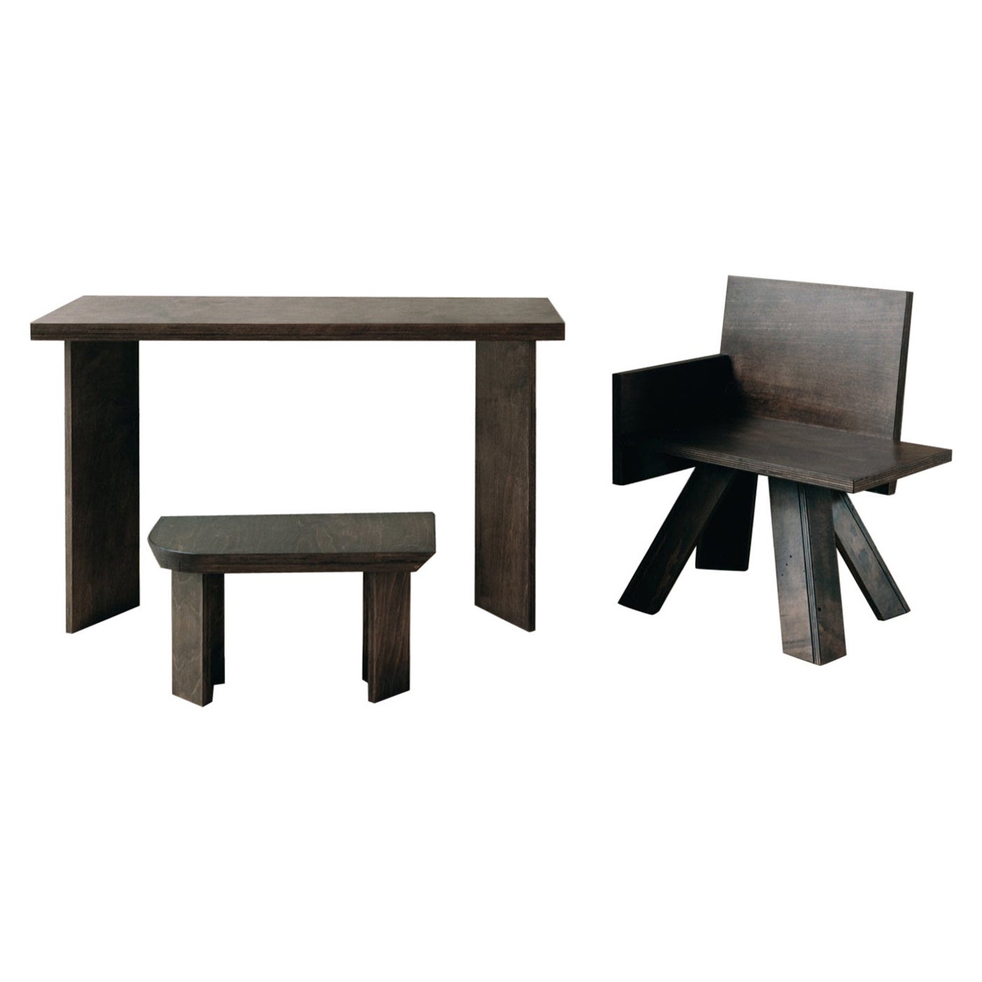 Kleiner Schreibtisch aus Holz von Goons