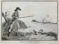 Wood Snipe Hunting Engraving