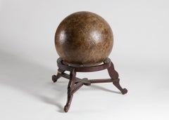 Wood Sphere on Tripodal Base, United States, 20th century