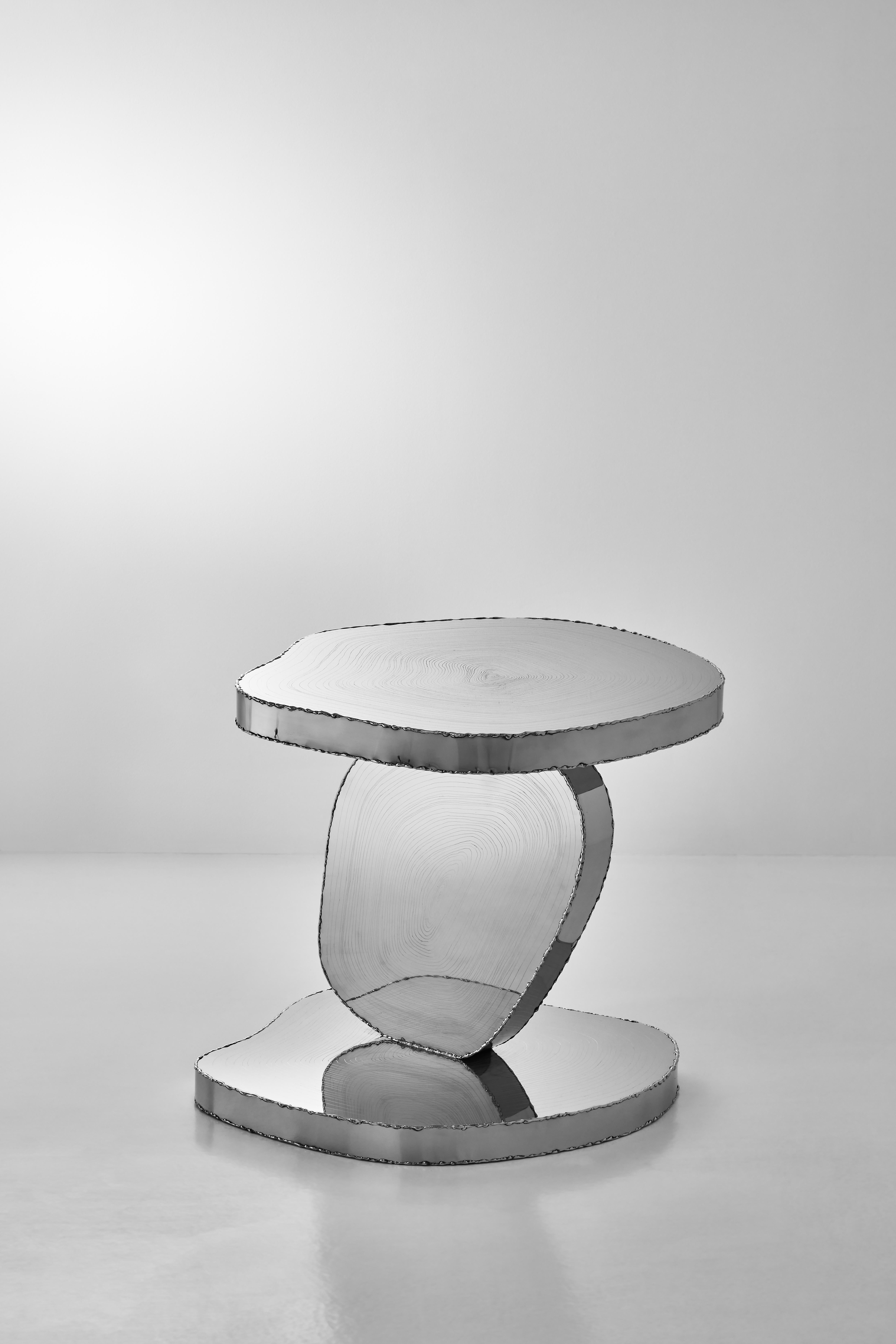 Wood Stack Side Table by Hyungjun Lee
Dimensions: D 48 x W 49 x H 46 cm.
Materials: Stainless steel.


Hyungjun Lee

EDUCATION
2015-2018     ESAD Orléans / Objet & Espace
                      École supérieure d'art de design d’Orléans /