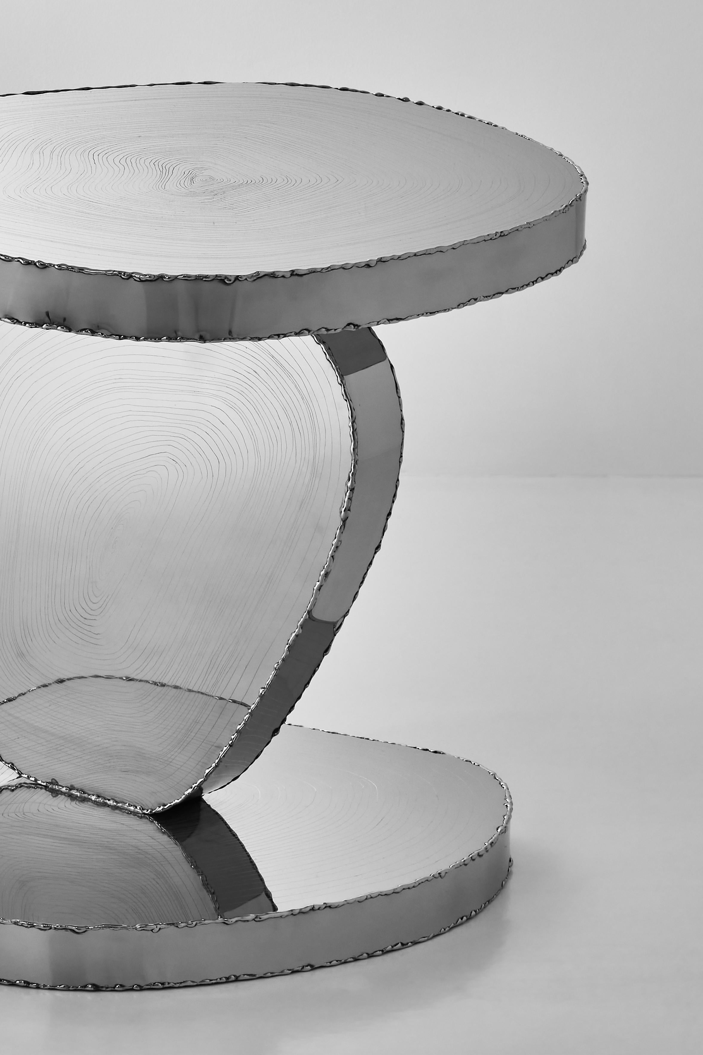 Other Wood Stack Side Table by Hyungjun Lee For Sale