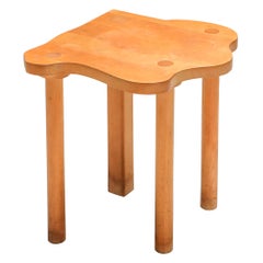 Wood Stool by E.R.A. Herbst