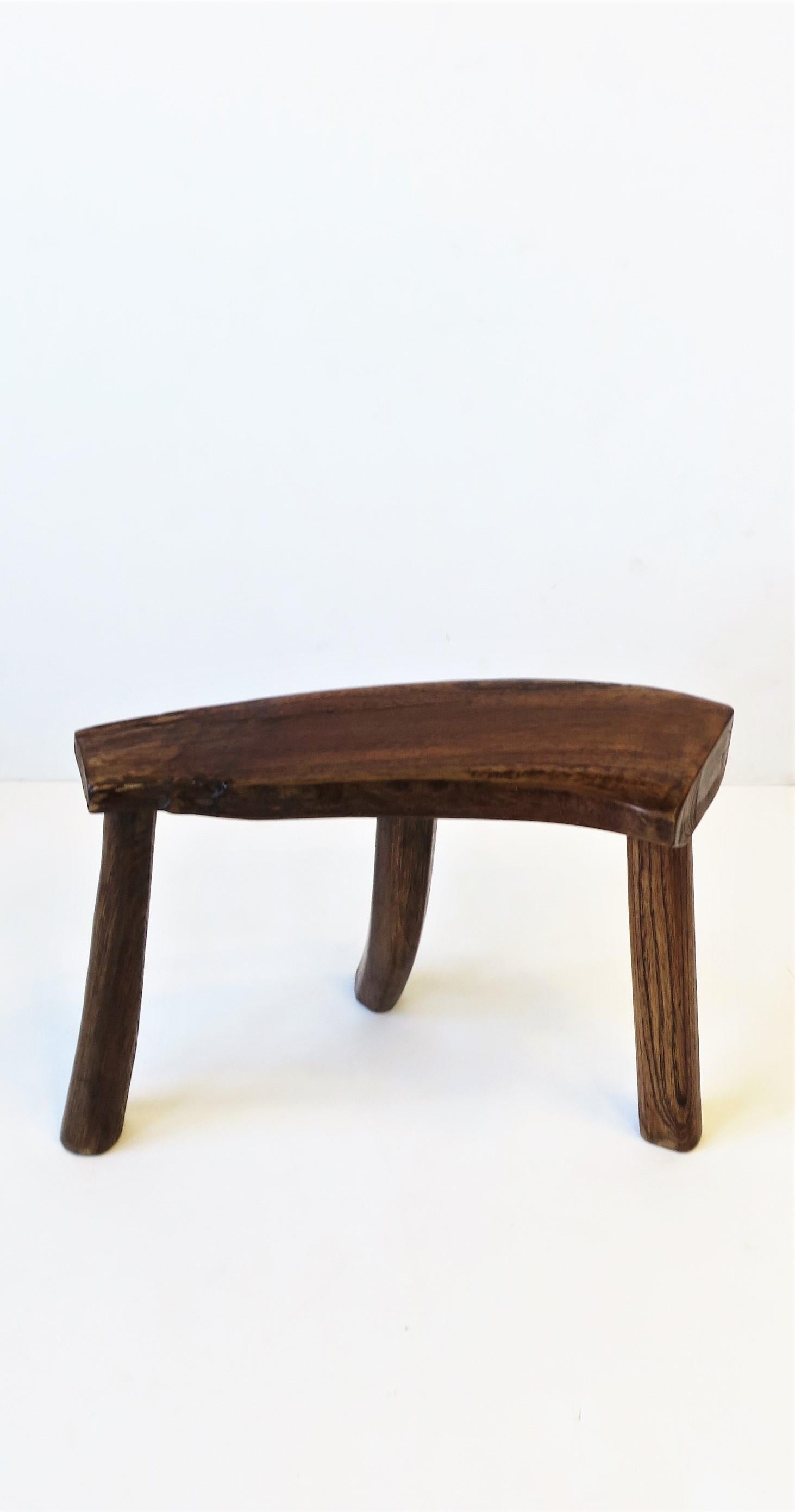 Organic Modern Wood Stool For Sale