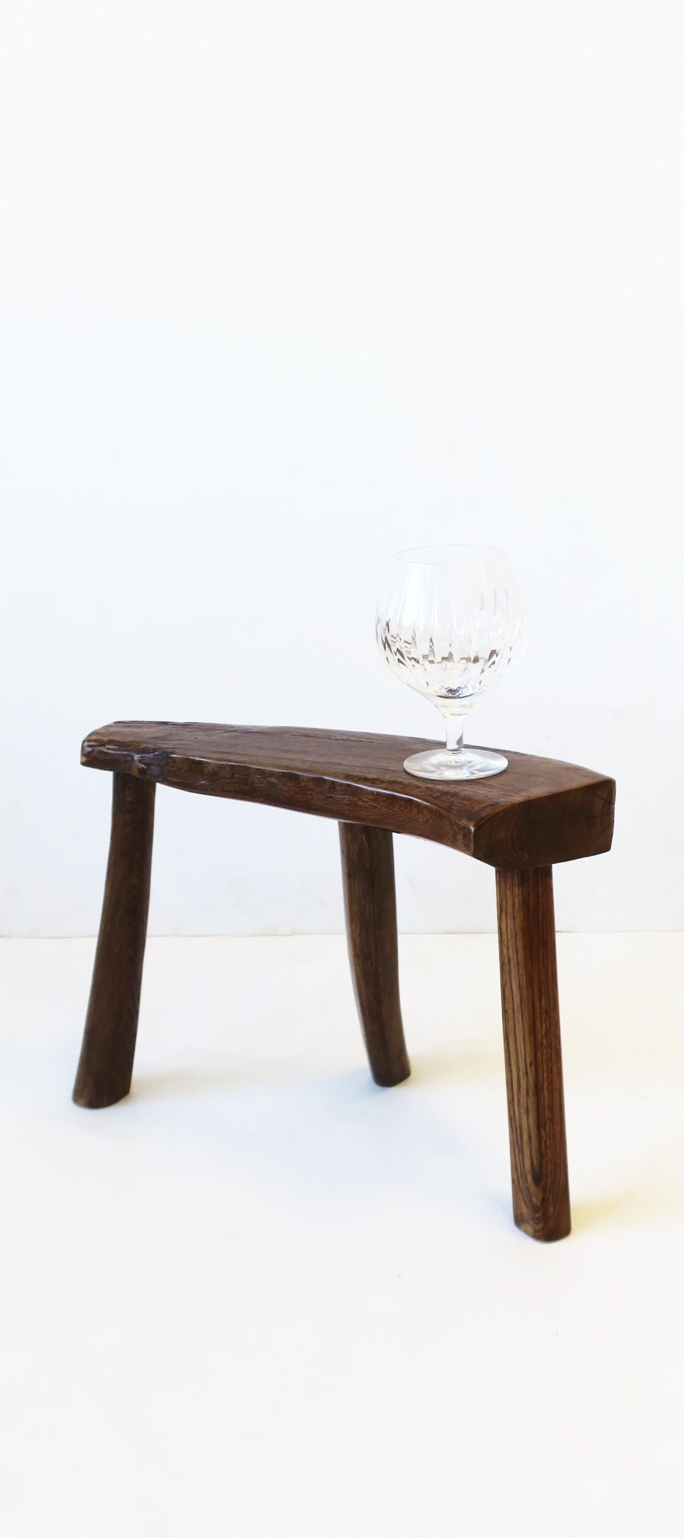 Wood Stool For Sale 1