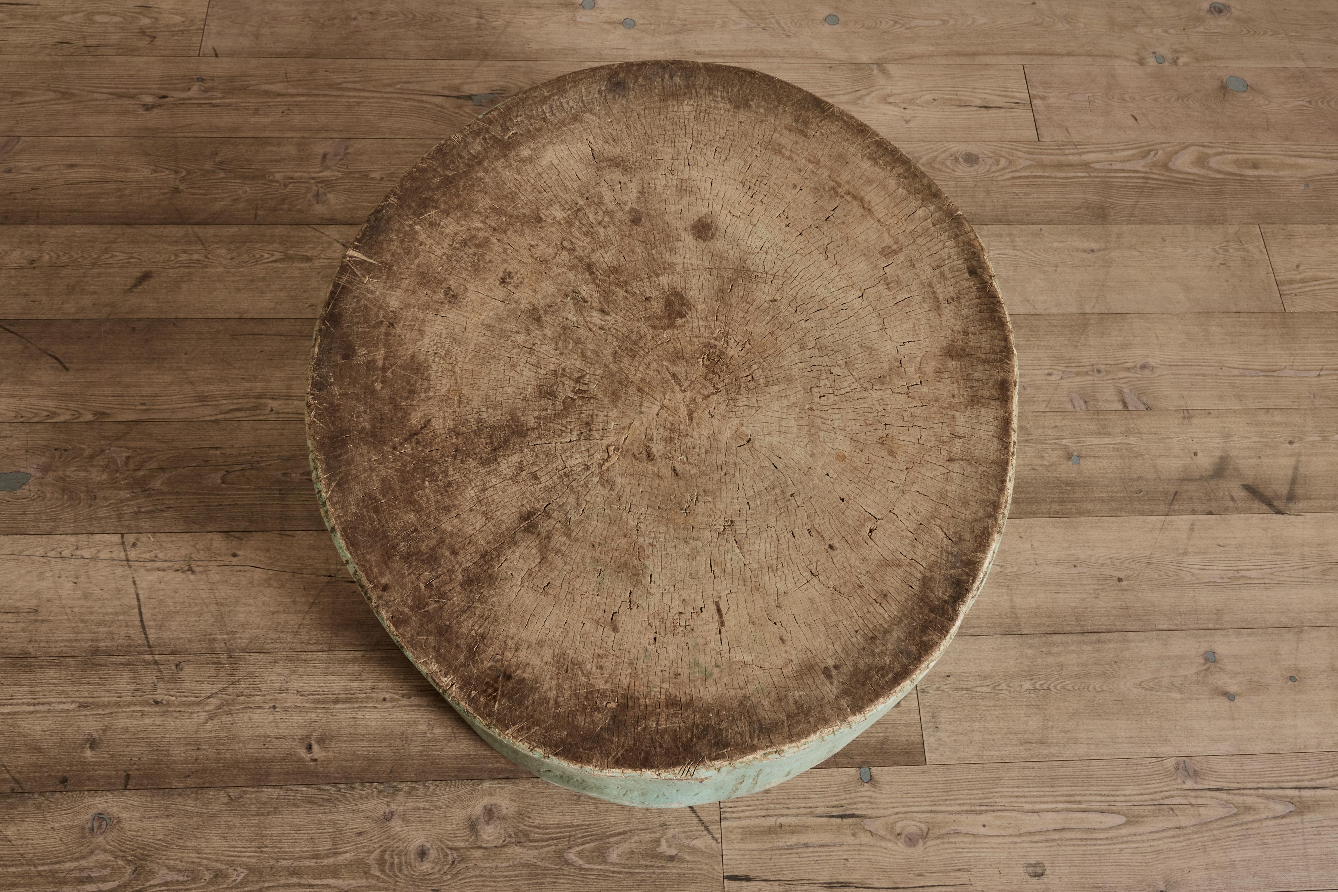 Américain Table basse Wood Stump en vente