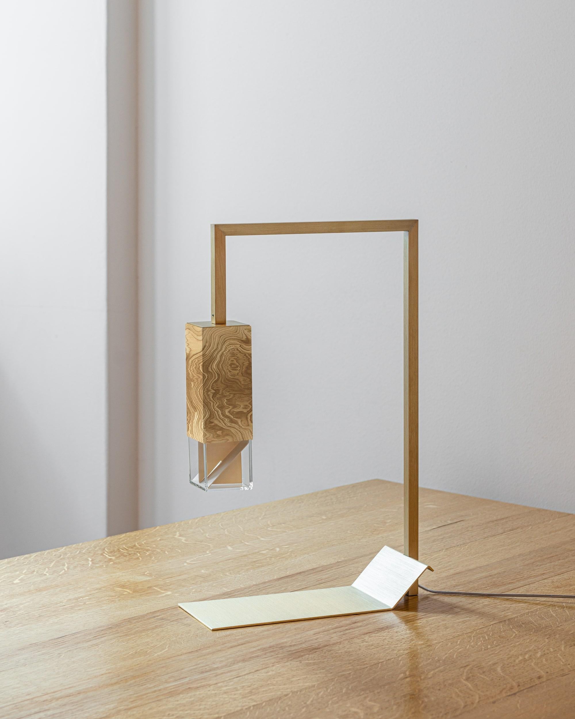 Wood Table Lamp Two 01 Revamp Edition by Formaminima For Sale 3