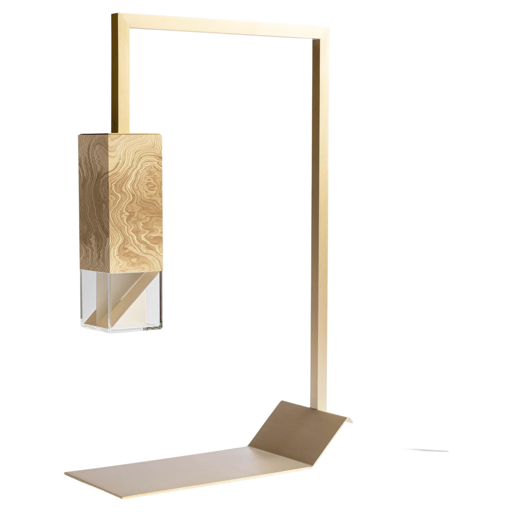 Wood Table Lamp Two 01 Revamp Edition by Formaminima