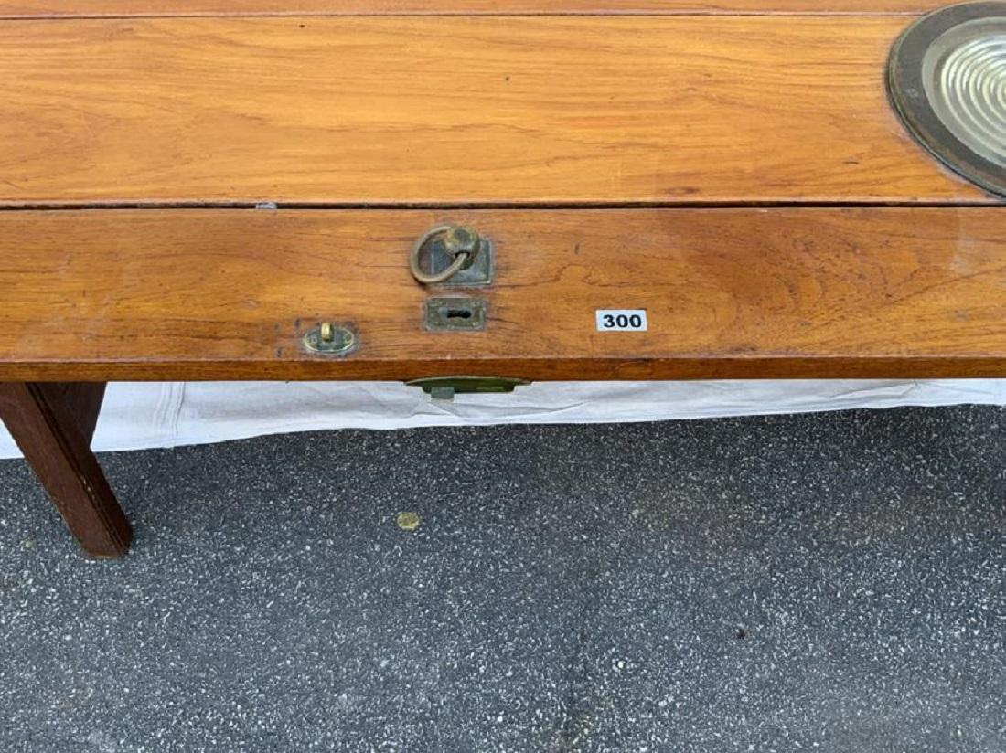 Wood Tisch Ship's Door im Zustand „Gut“ im Angebot in Norwell, MA